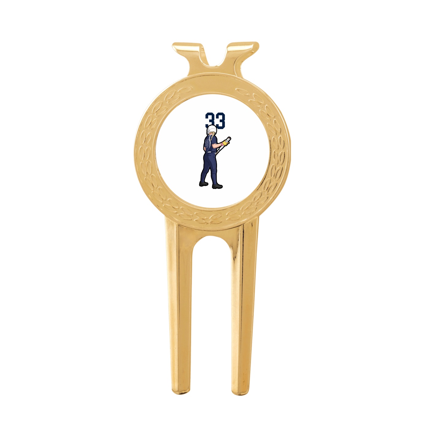 Divot Tool with Ball Marker — Number Top in Classic