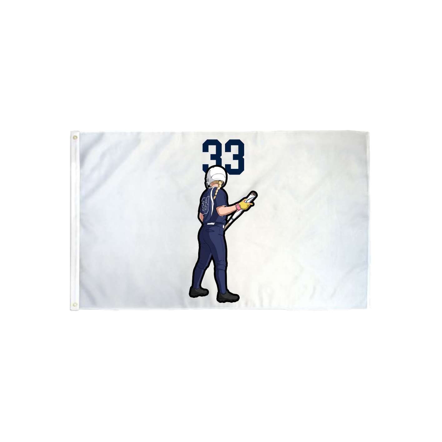 3x5 Flag — Number Top in Classic