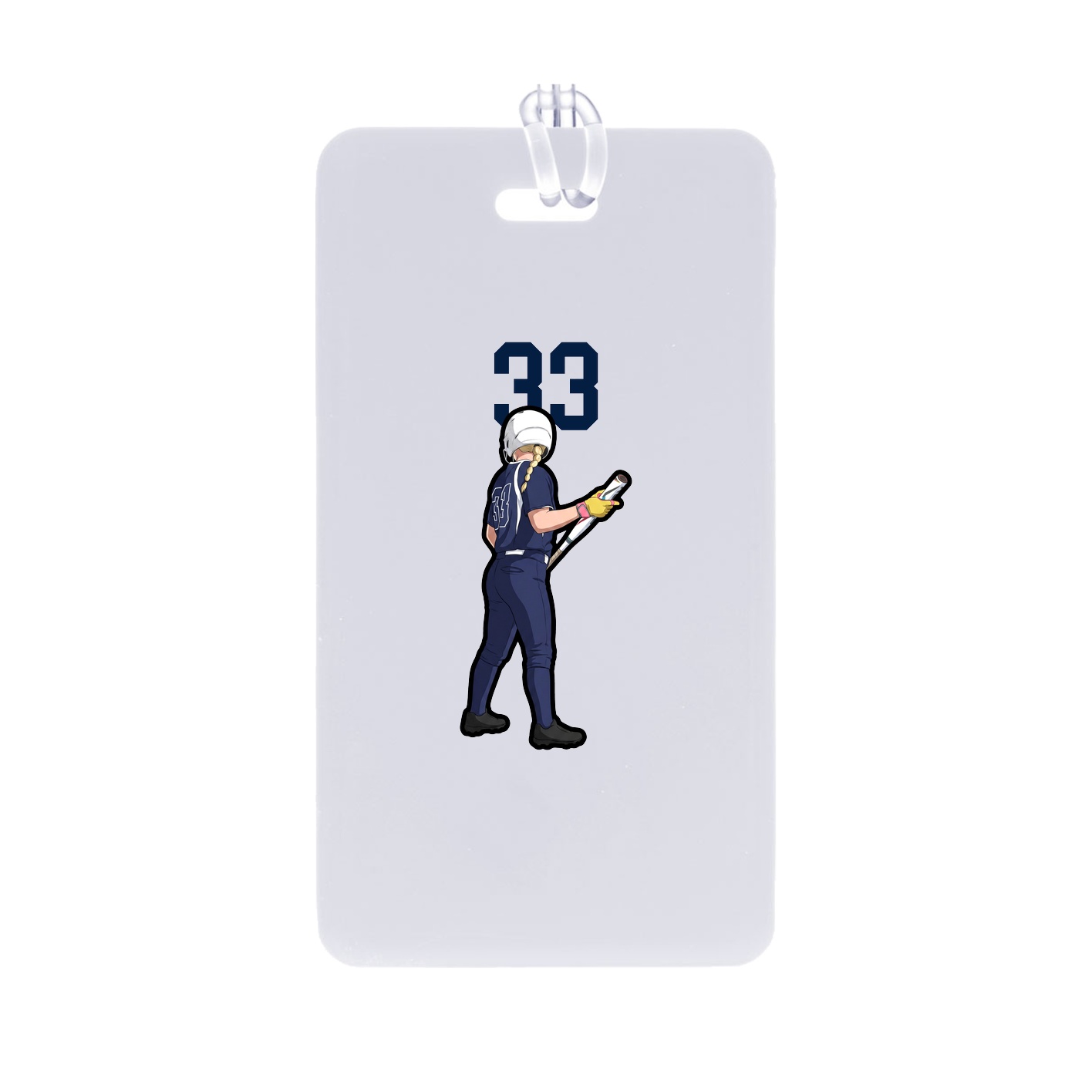 Bag Tag — Number Top in Classic