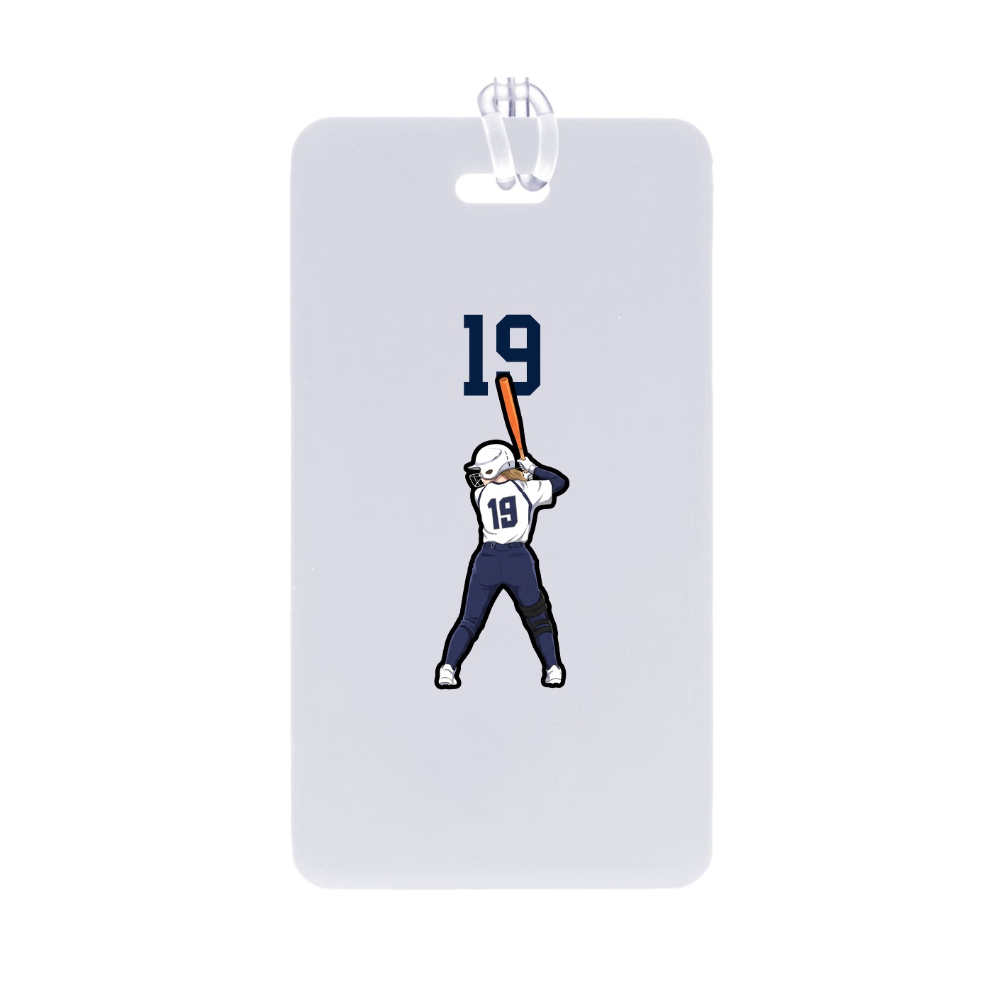 Bag Tag — Number Top in Classic
