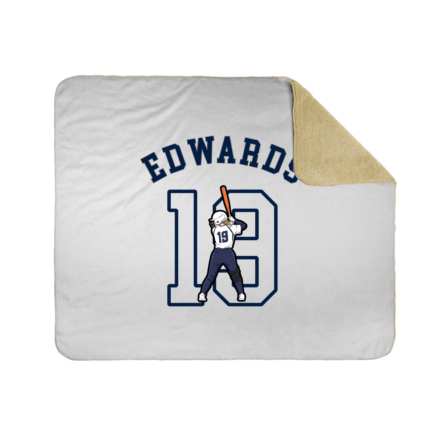Throw Blanket — Shirsey Arch in White