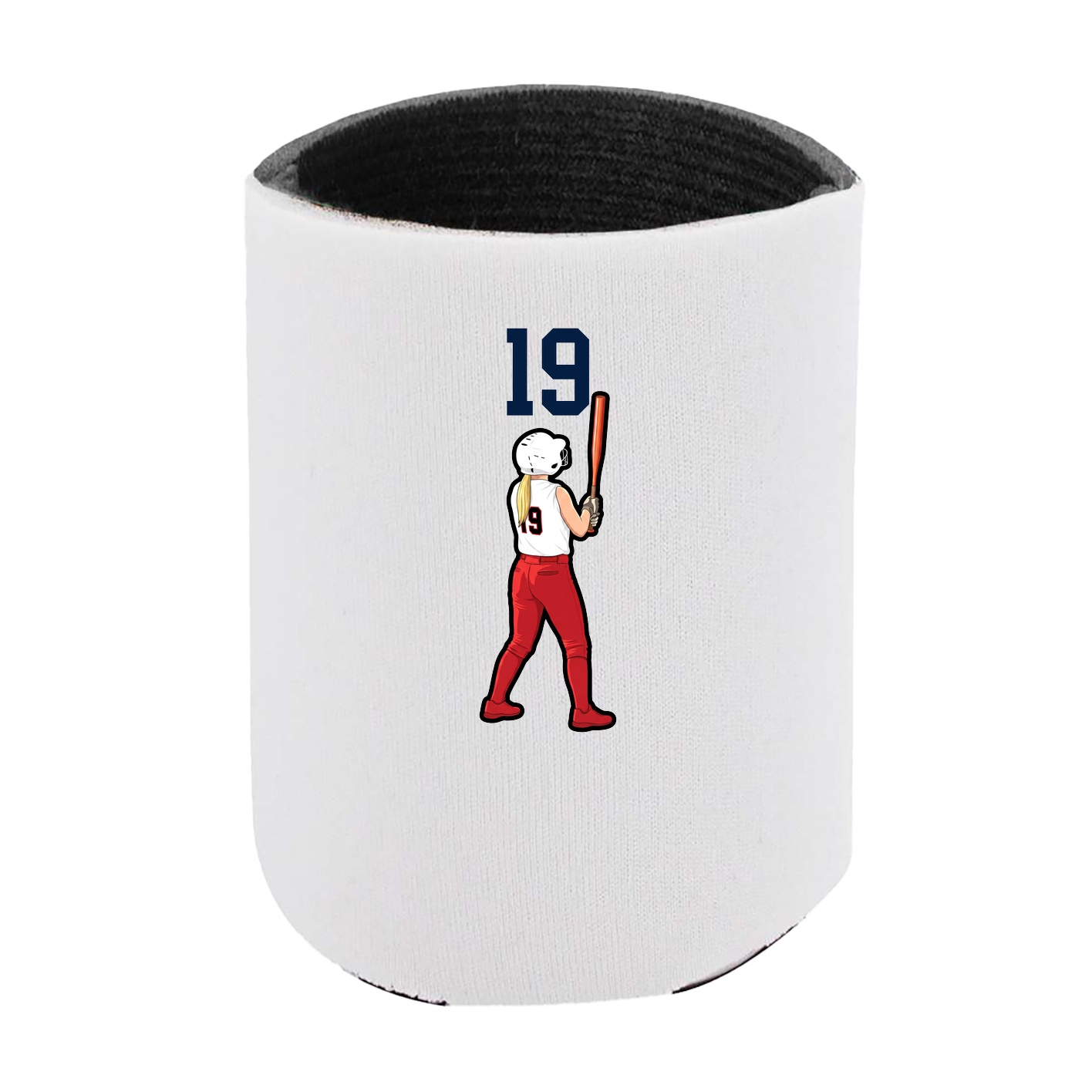 Can Holder — Number Top in White