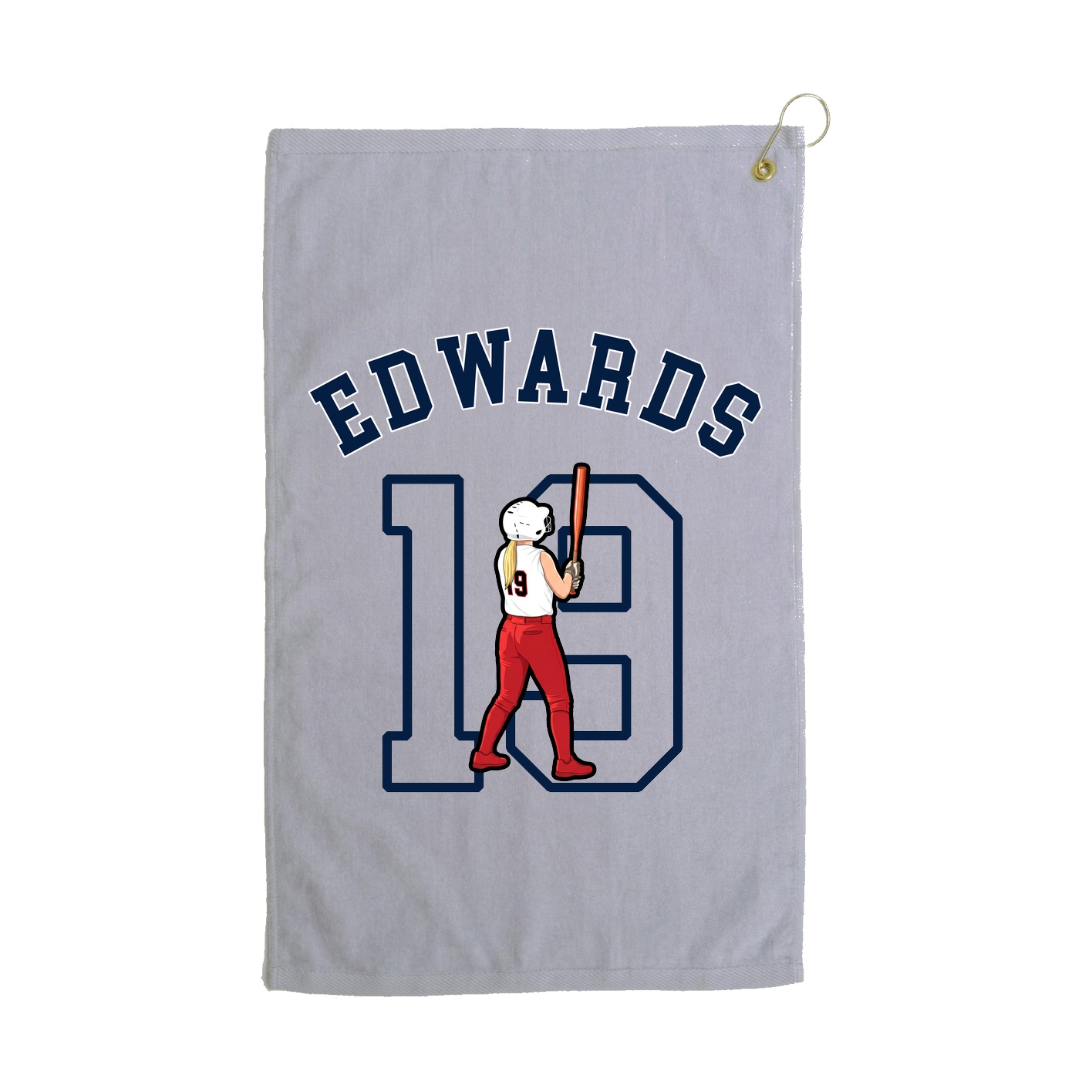 Golf Towel — Shirsey Arch in Grey