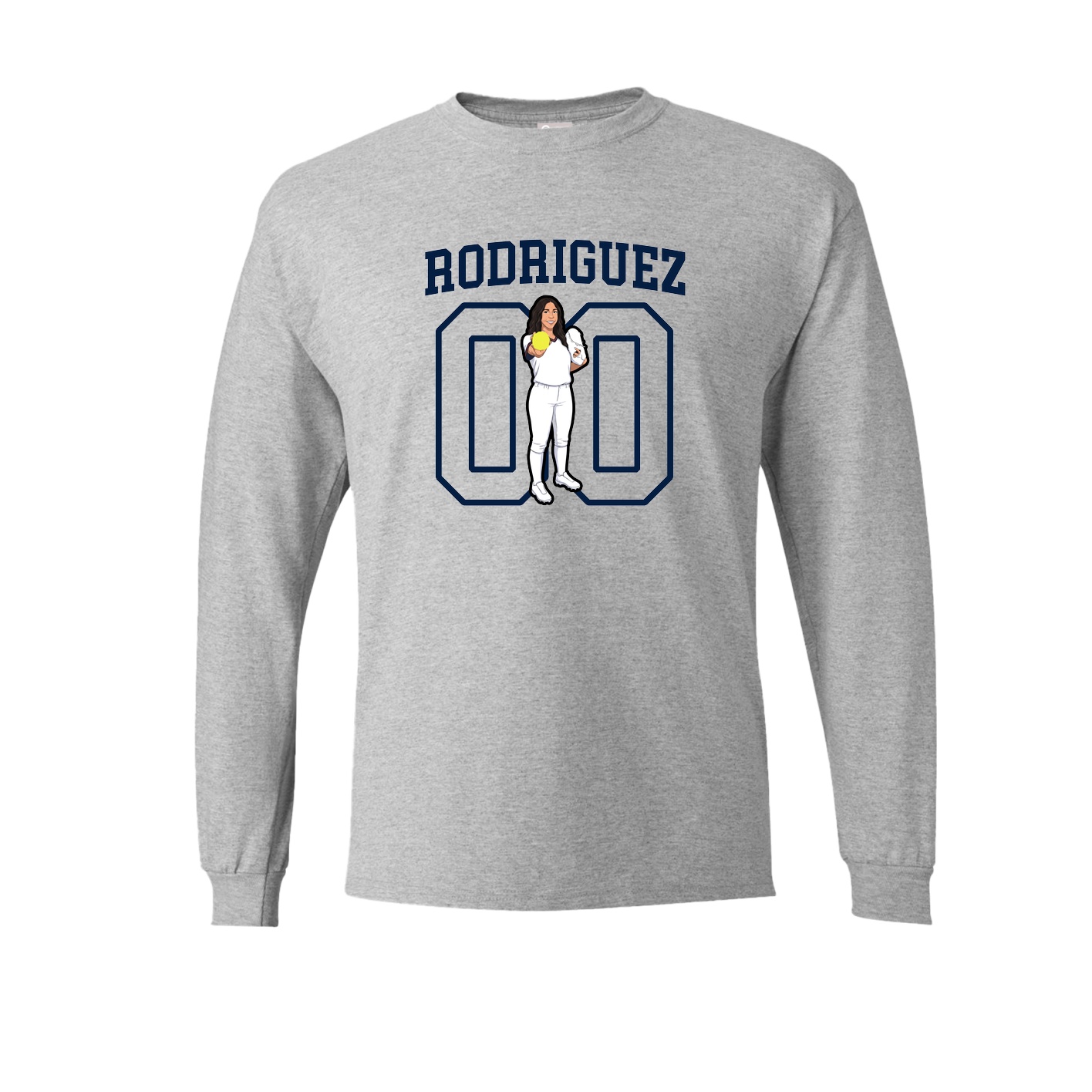 Long Sleeve Tee — Shirsey in Grey
