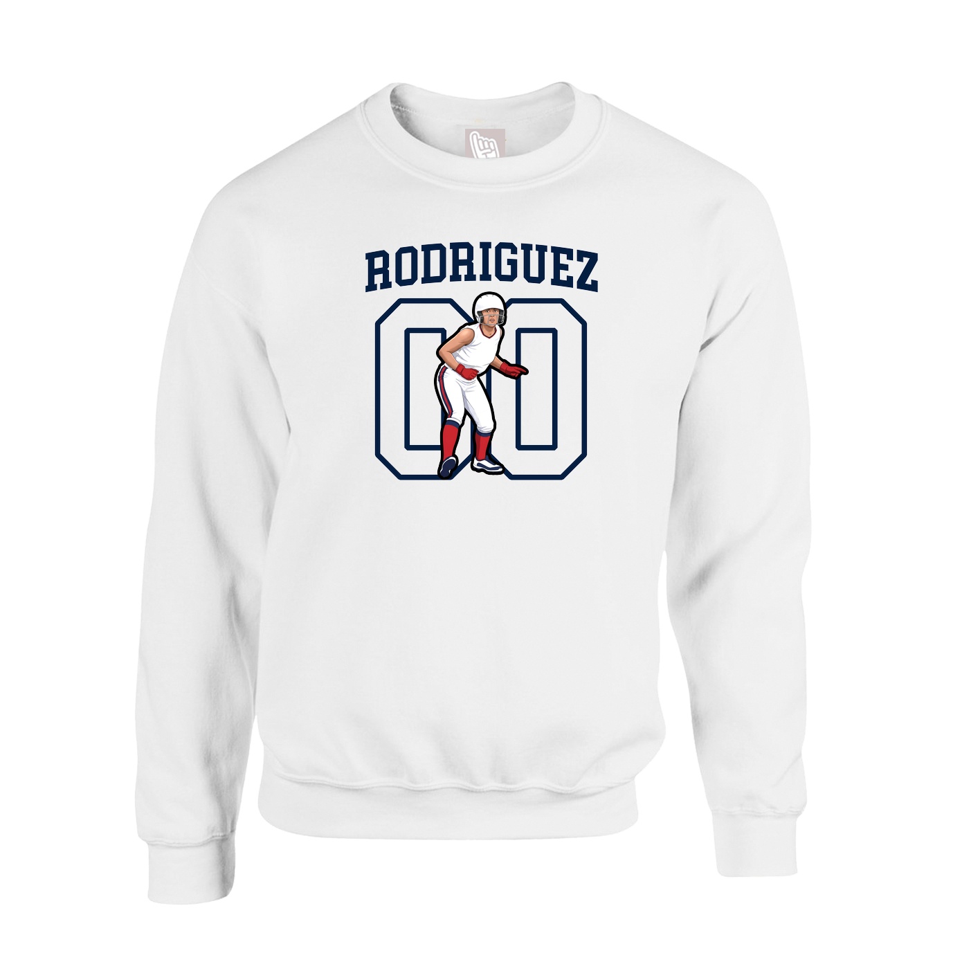 Fleece Crew — Shirsey in White