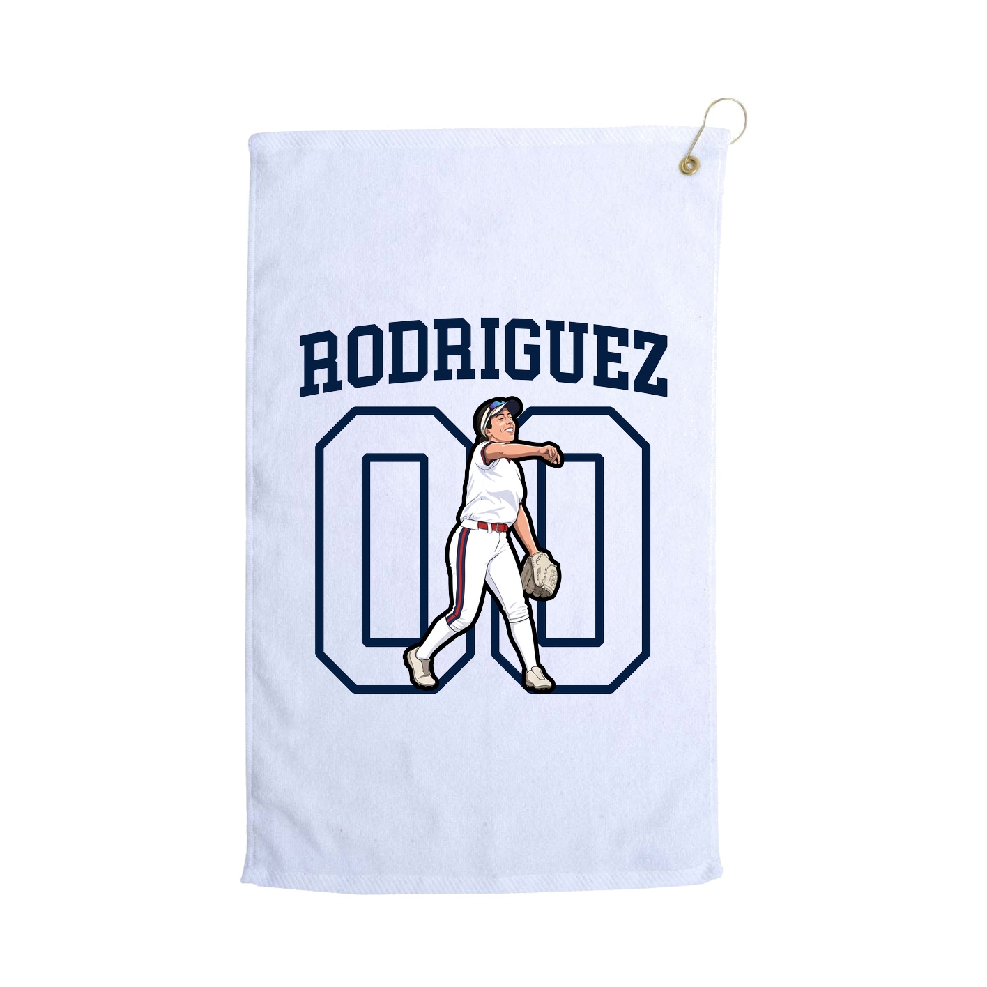 Golf Towel — Shirsey in White