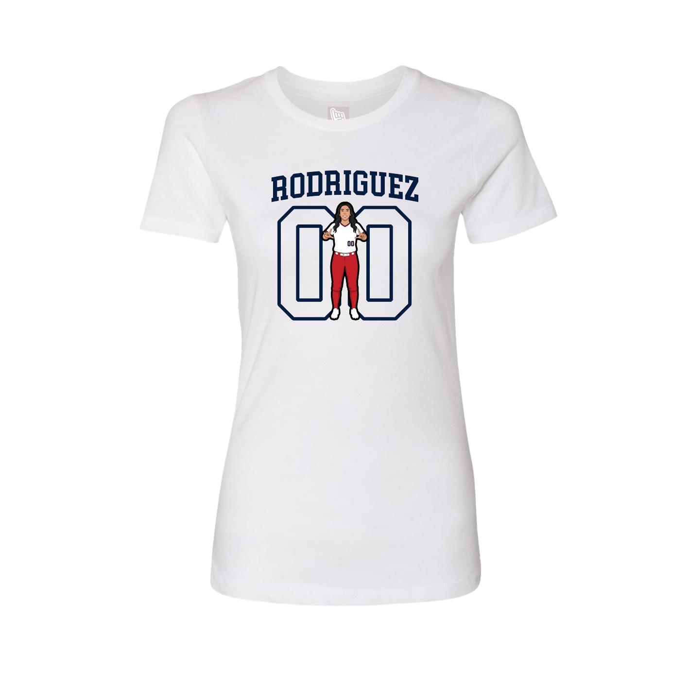 Fitted Women's Tee — Shirsey in White
