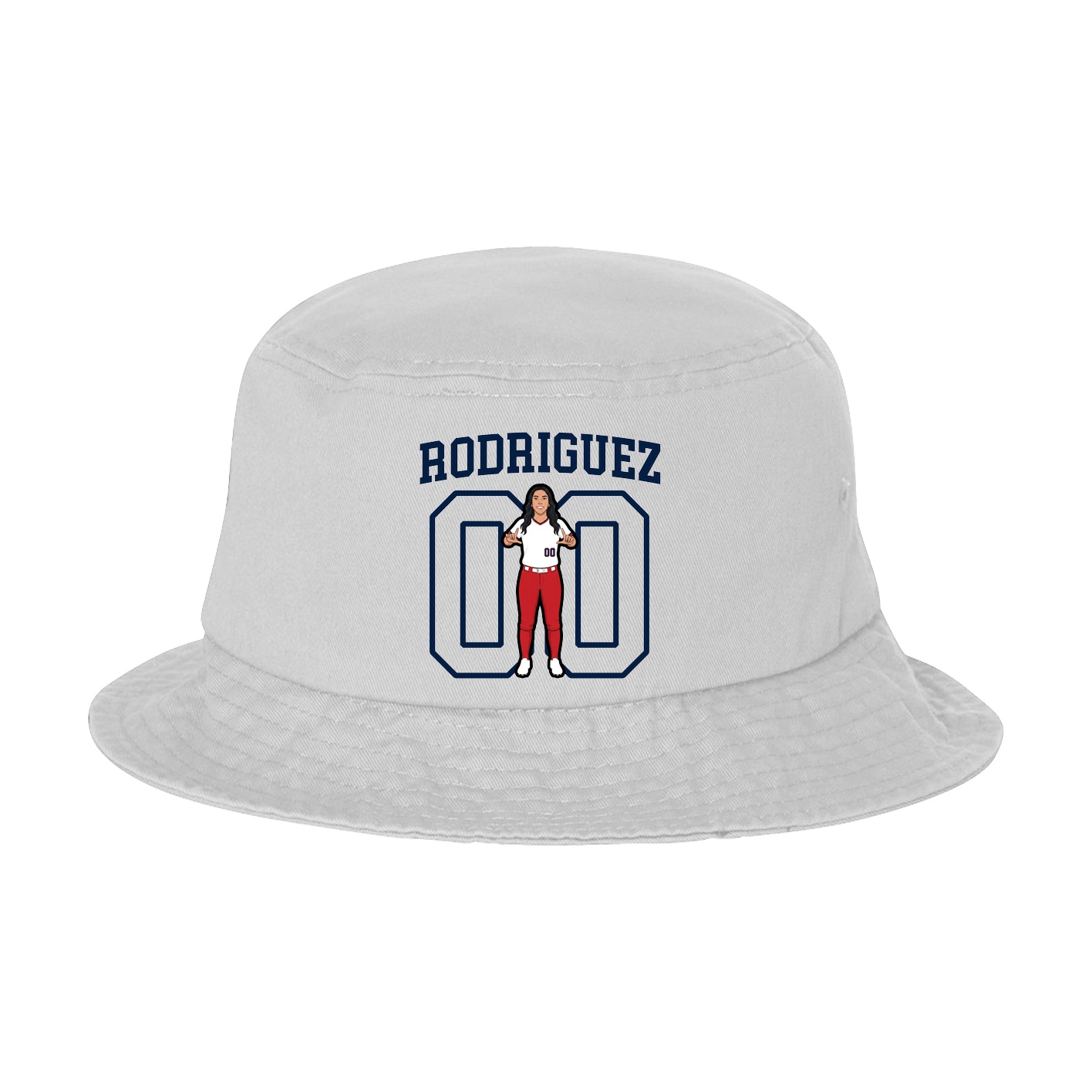 Bucket Cap — Shirsey in White