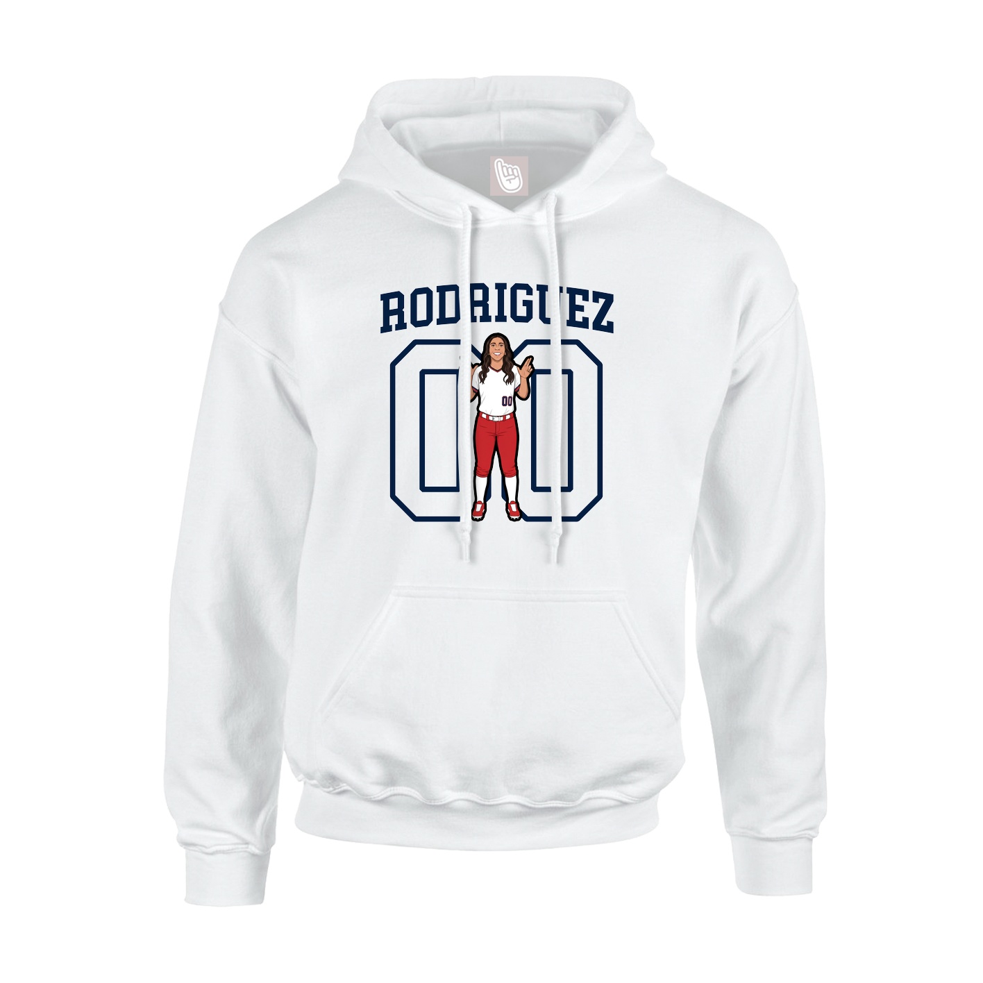 Youth Hoodie — Shirsey in White