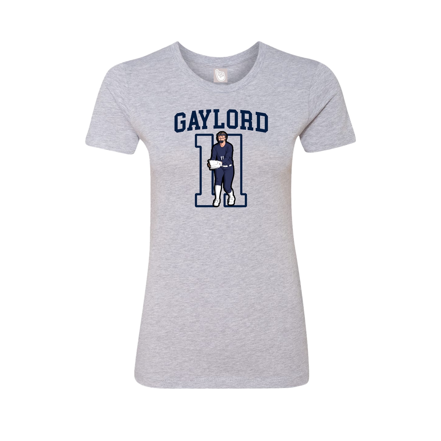 Fitted Women's Tee — Shirsey in Grey