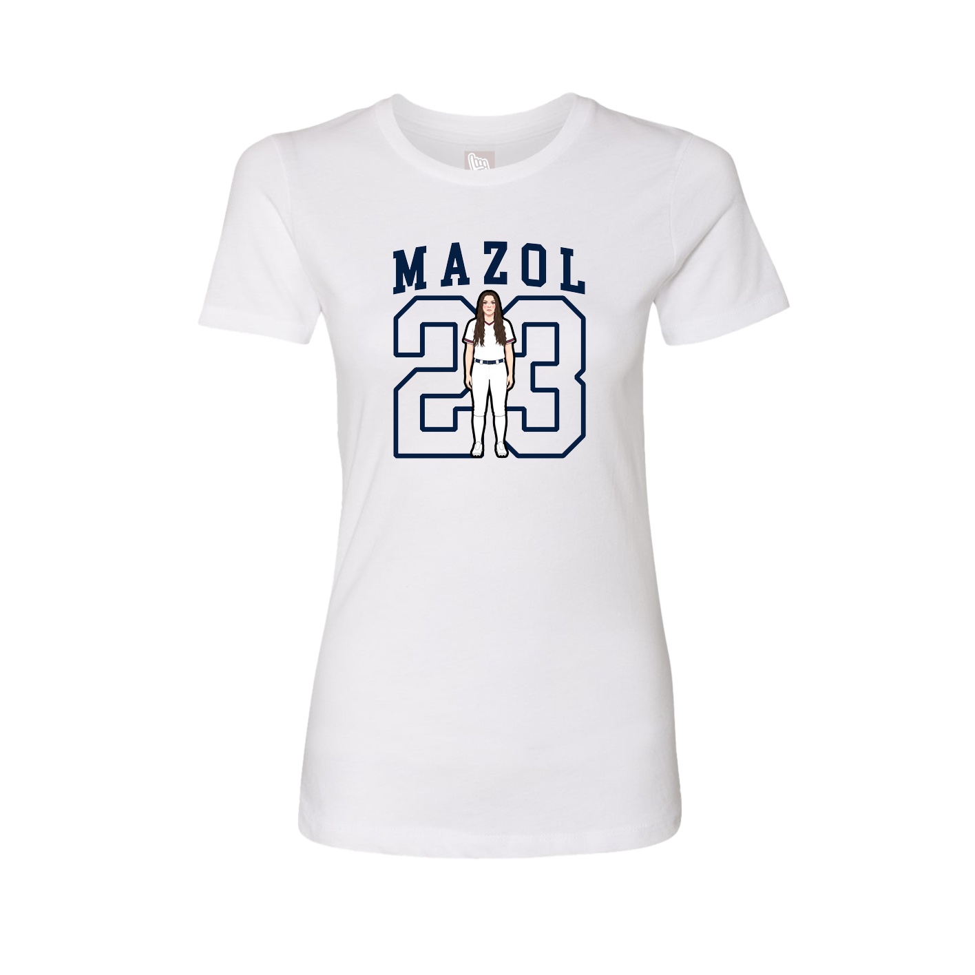 Fitted Women's Tee — Shirsey in White