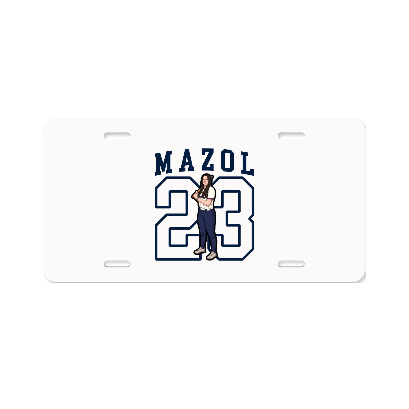 License Plate — Shirsey in Classic
