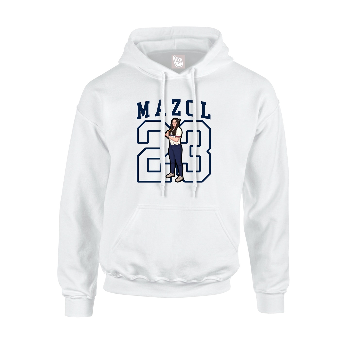 Youth Hoodie — Shirsey in White