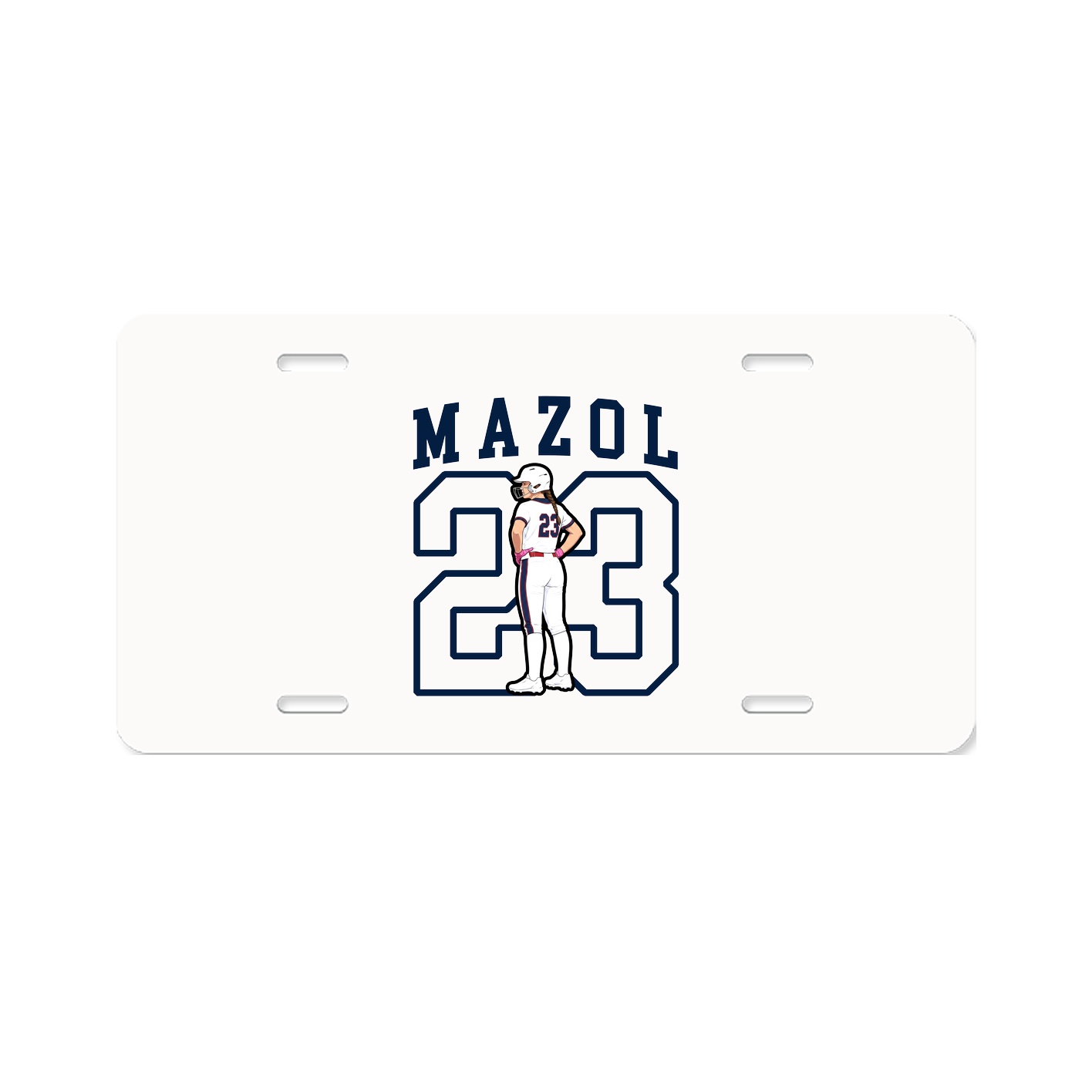 License Plate — Shirsey in Classic