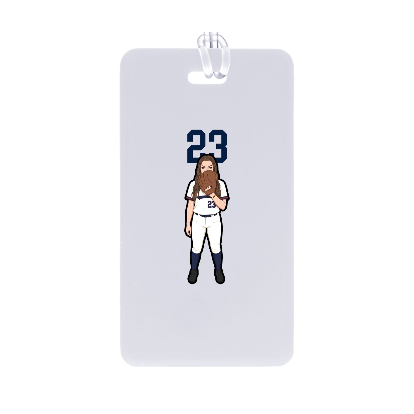 Bag Tag — Number Top in Classic