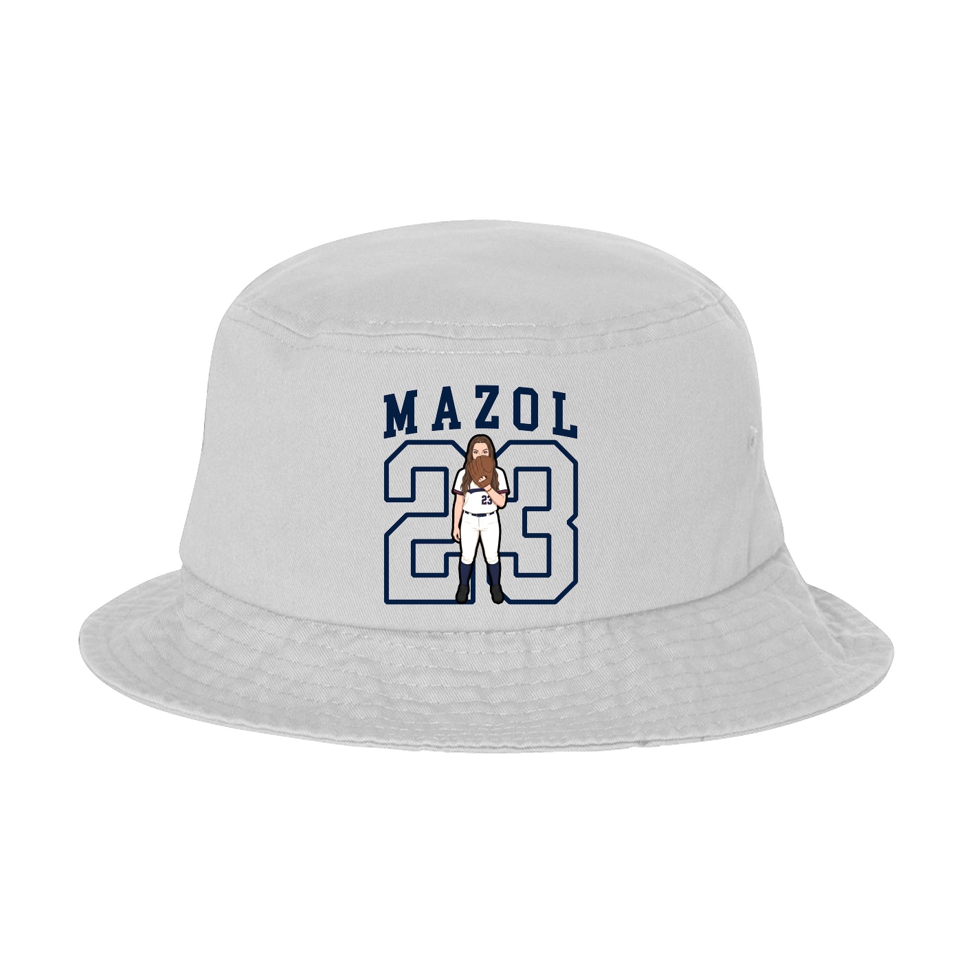 Bucket Cap — Shirsey in White