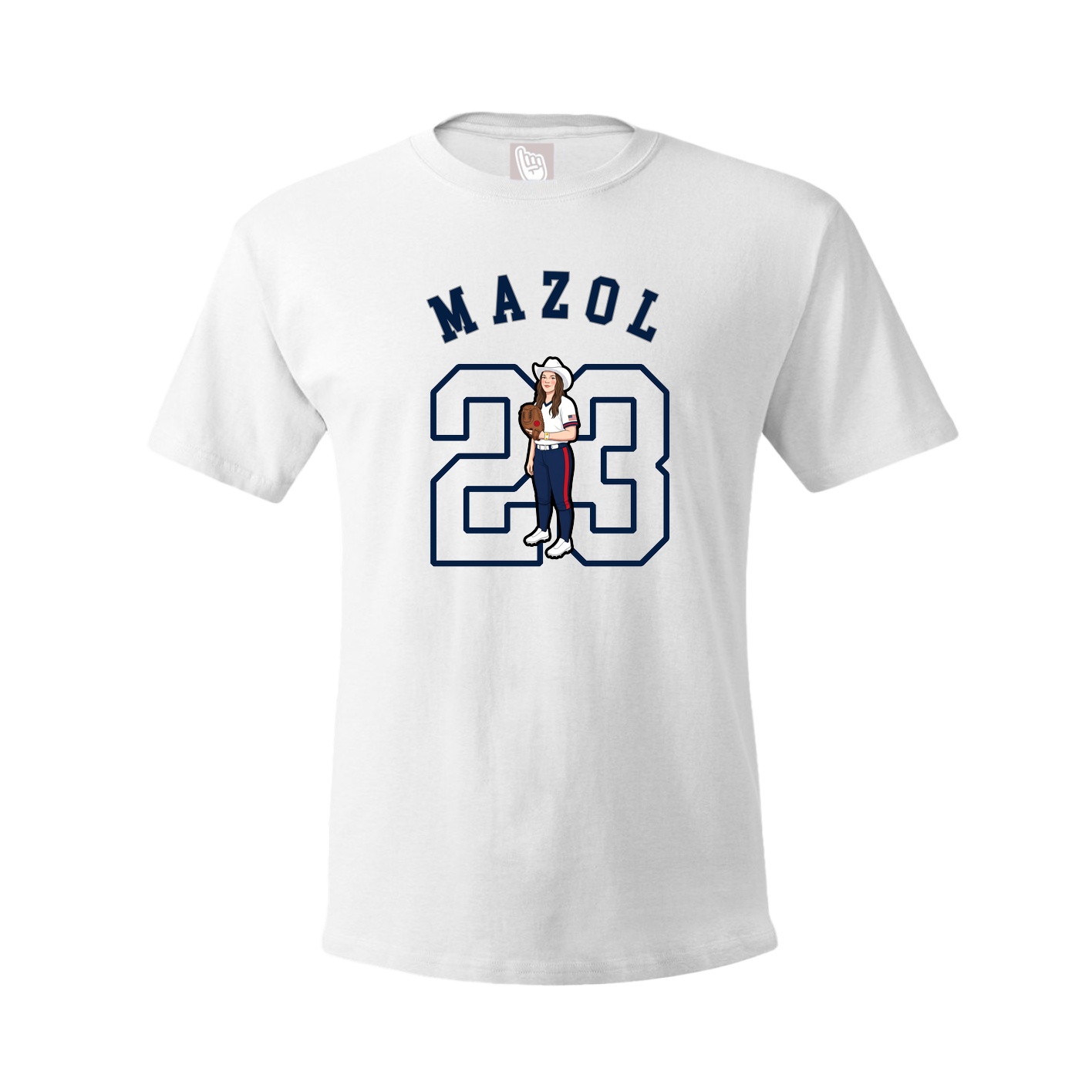 Tee — Shirsey Arch in White