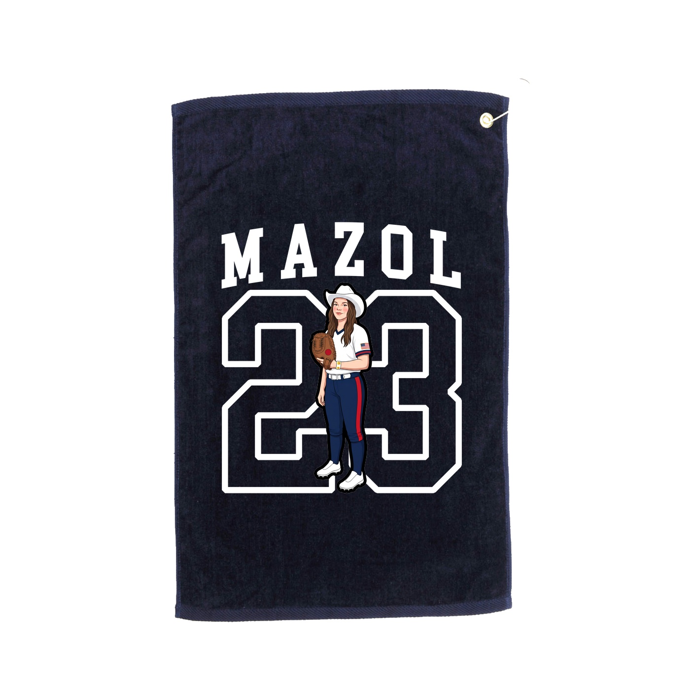 Golf Towel — Shirsey in Navy