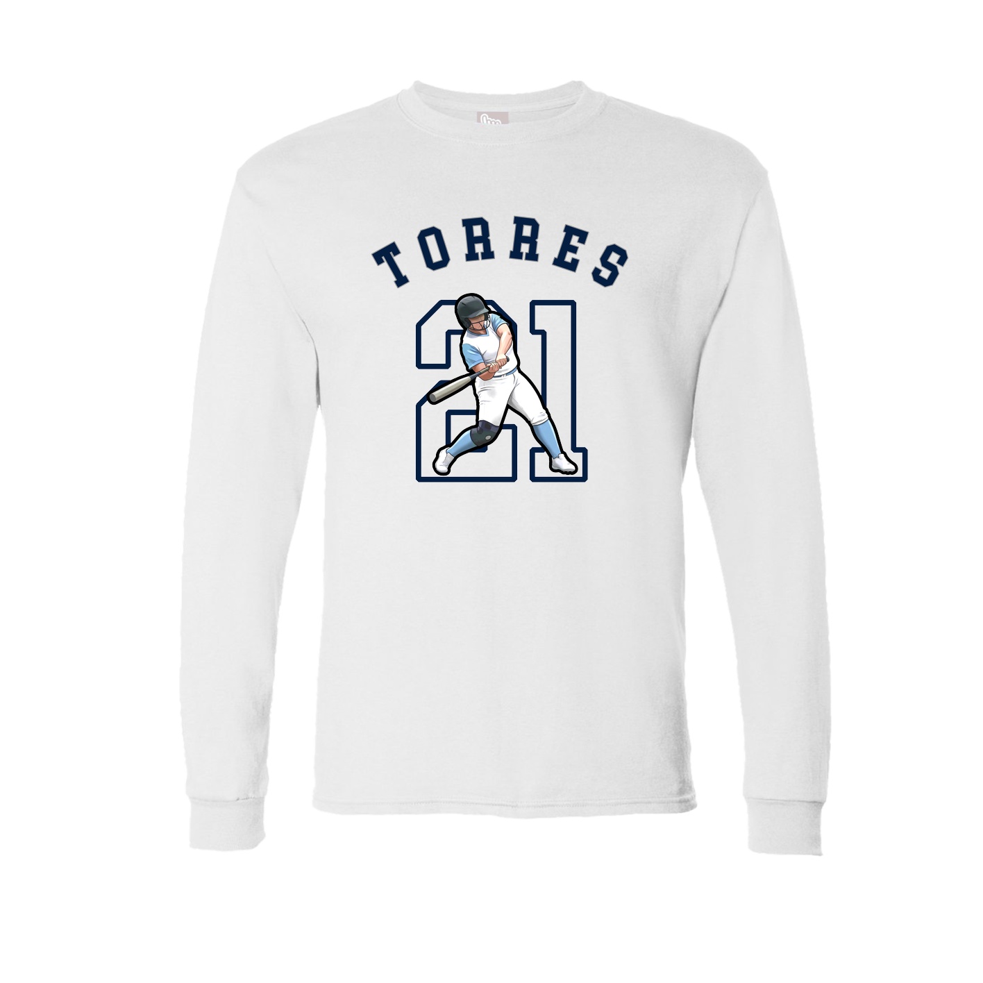 Long Sleeve Tee — Shirsey Arch in White