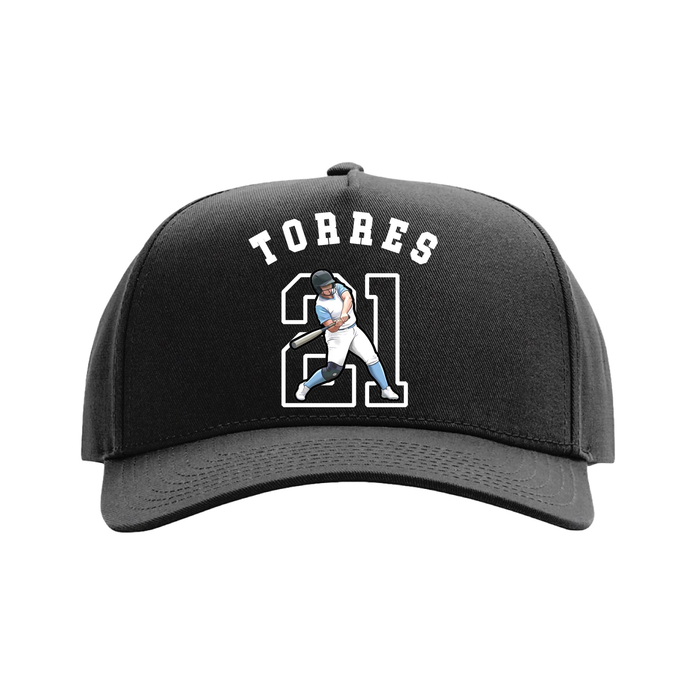 Full Fabric Five-Panel Champ Cap
