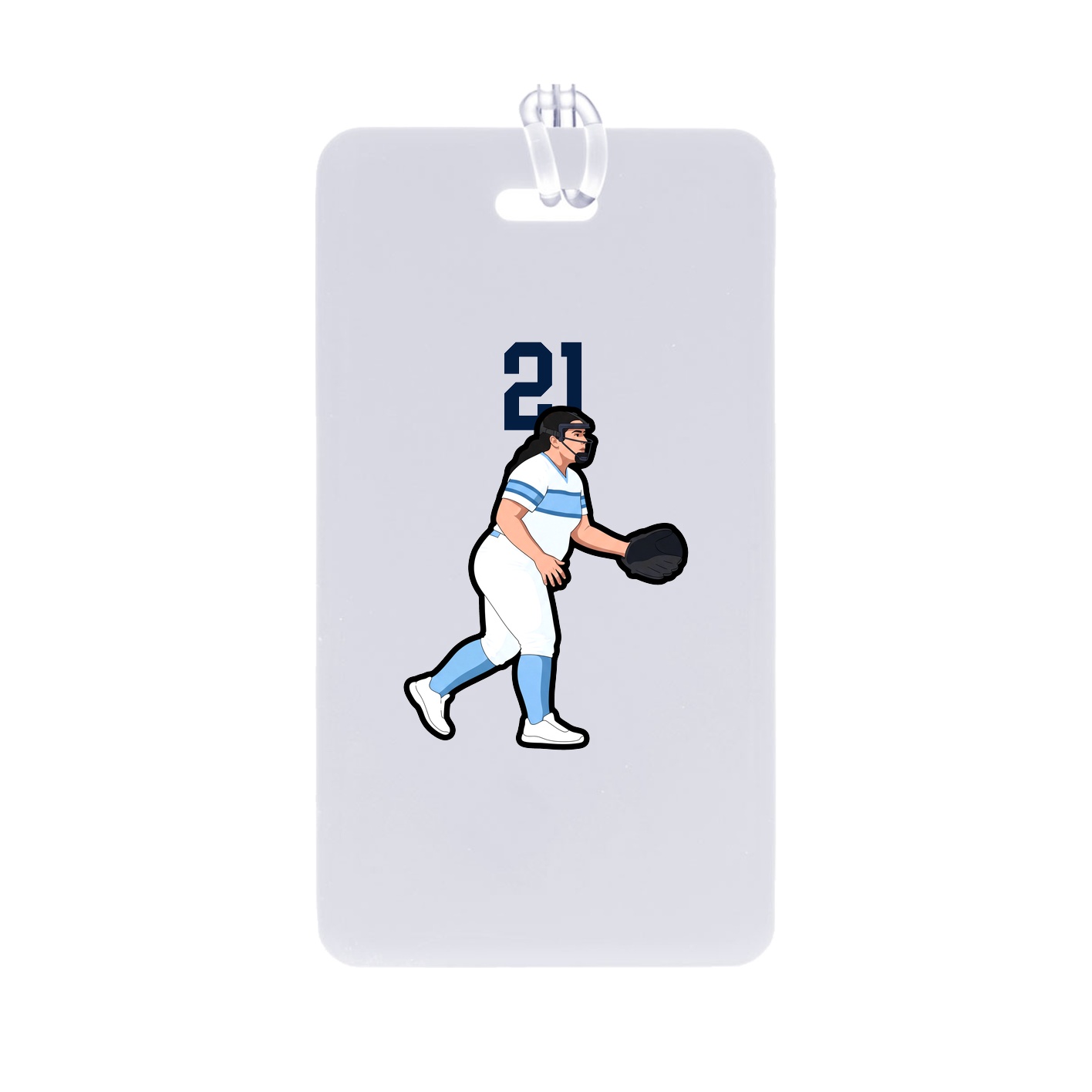 Bag Tag — Number Top in Classic
