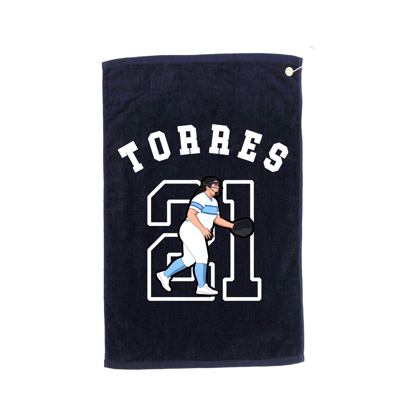Golf Towel — Shirsey Arch in Navy