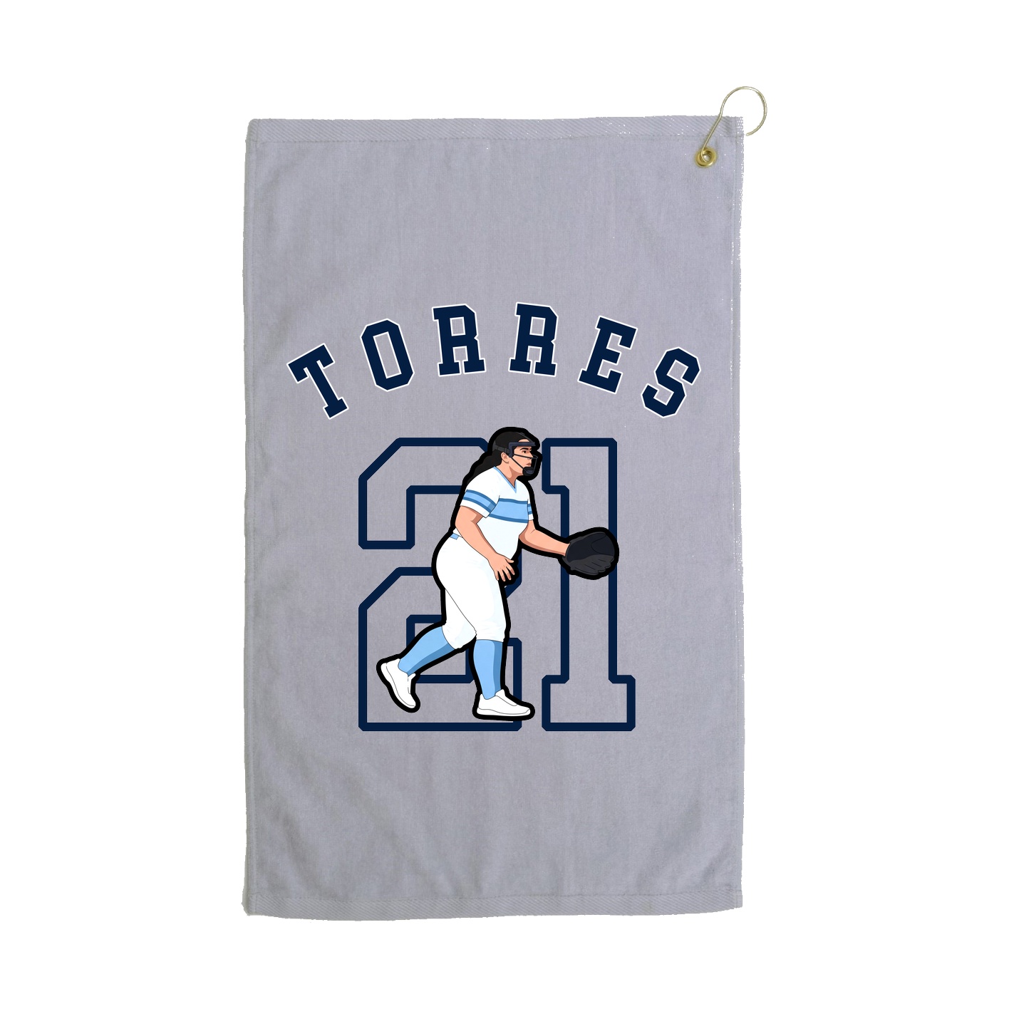 Golf Towel — Shirsey Arch in Grey