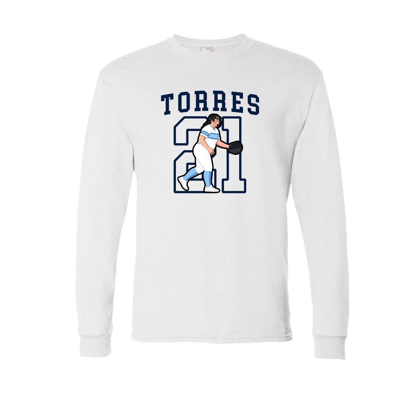 Long Sleeve Tee — Shirsey in White
