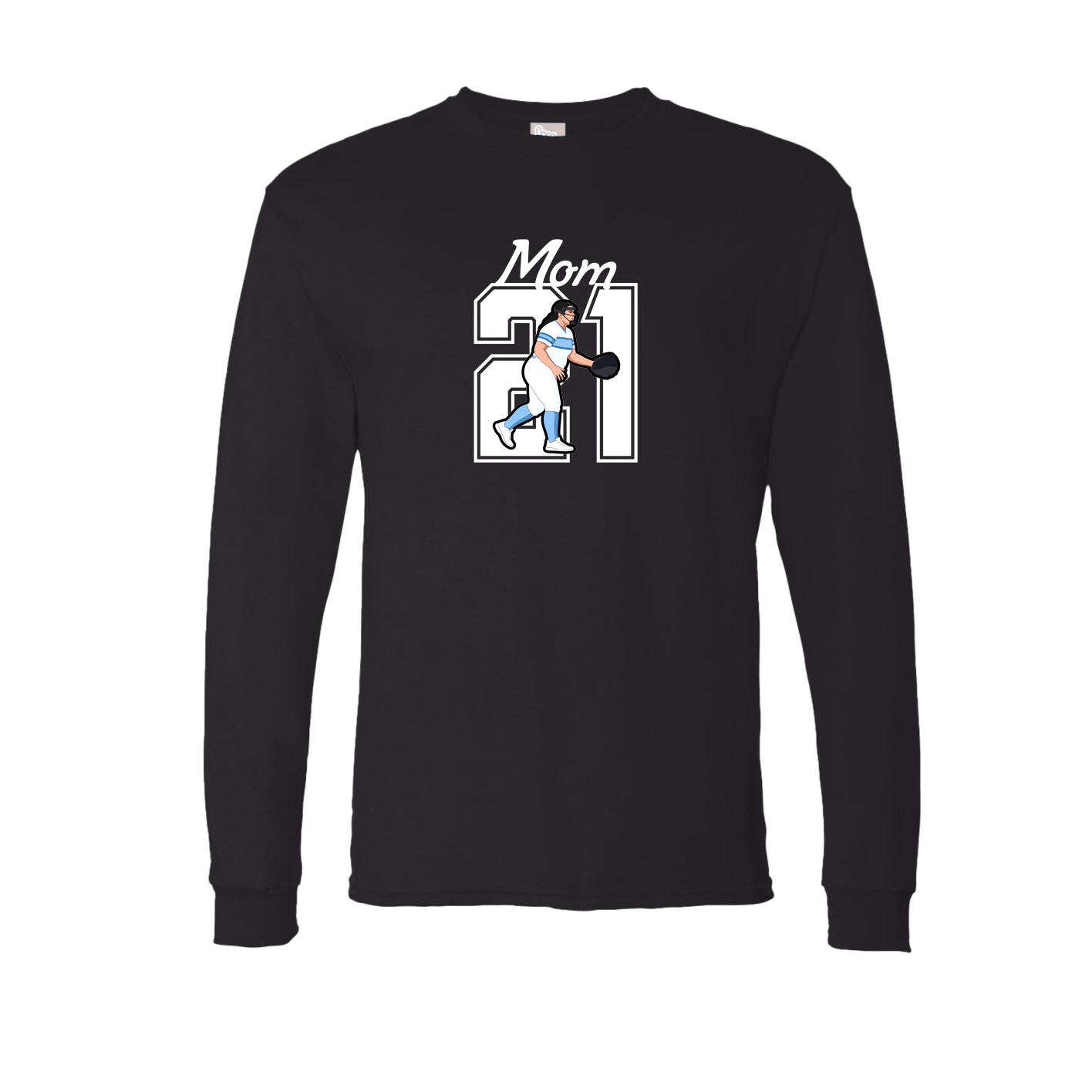 Long Sleeve Tee — Mothers Day Shirsey in Black