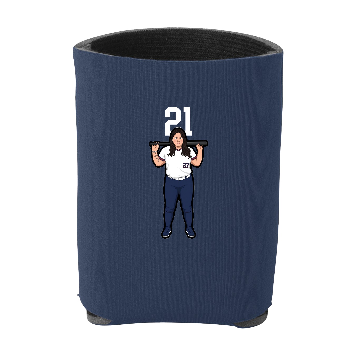 Can Holder — Number Top in Navy