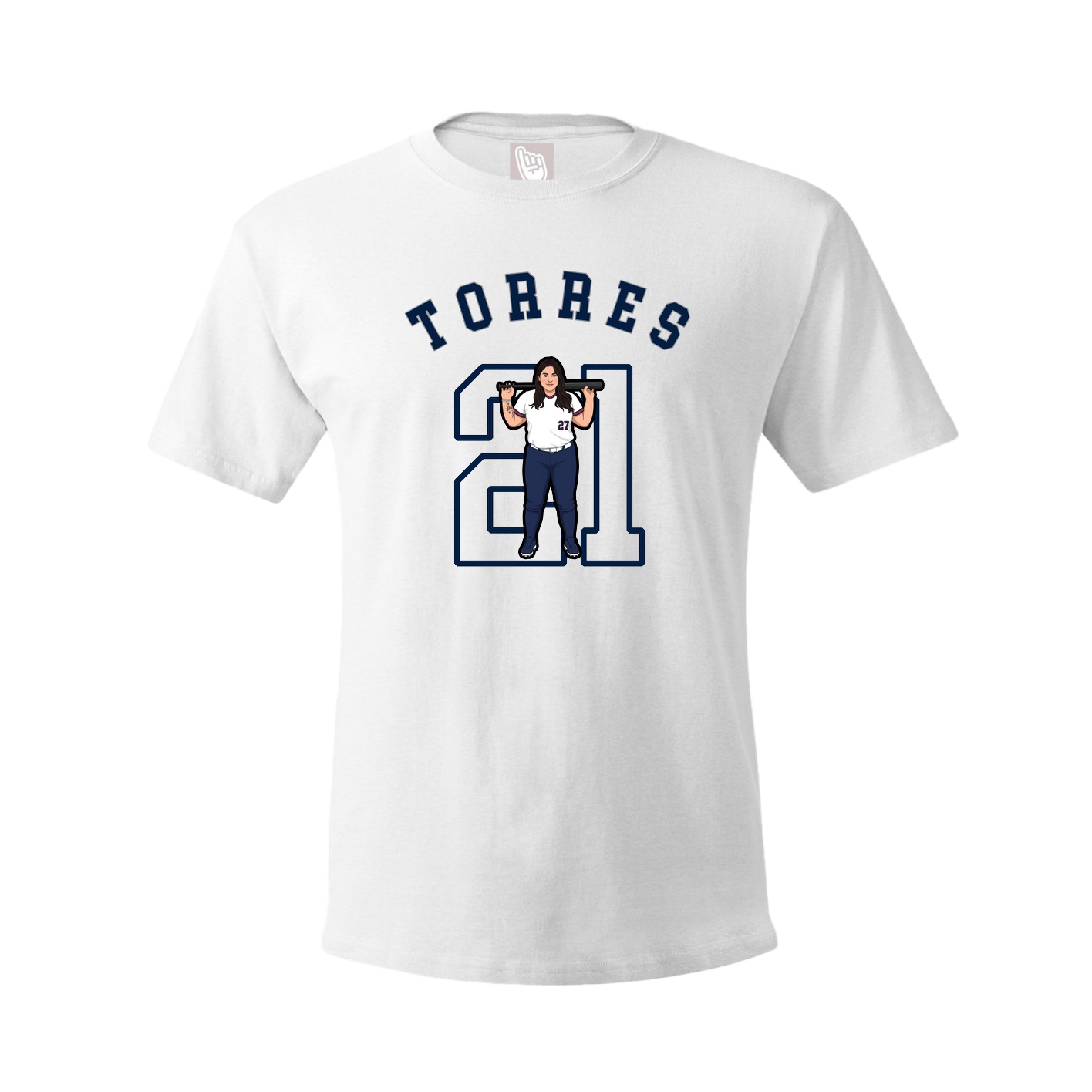 Tee — Shirsey Arch in White