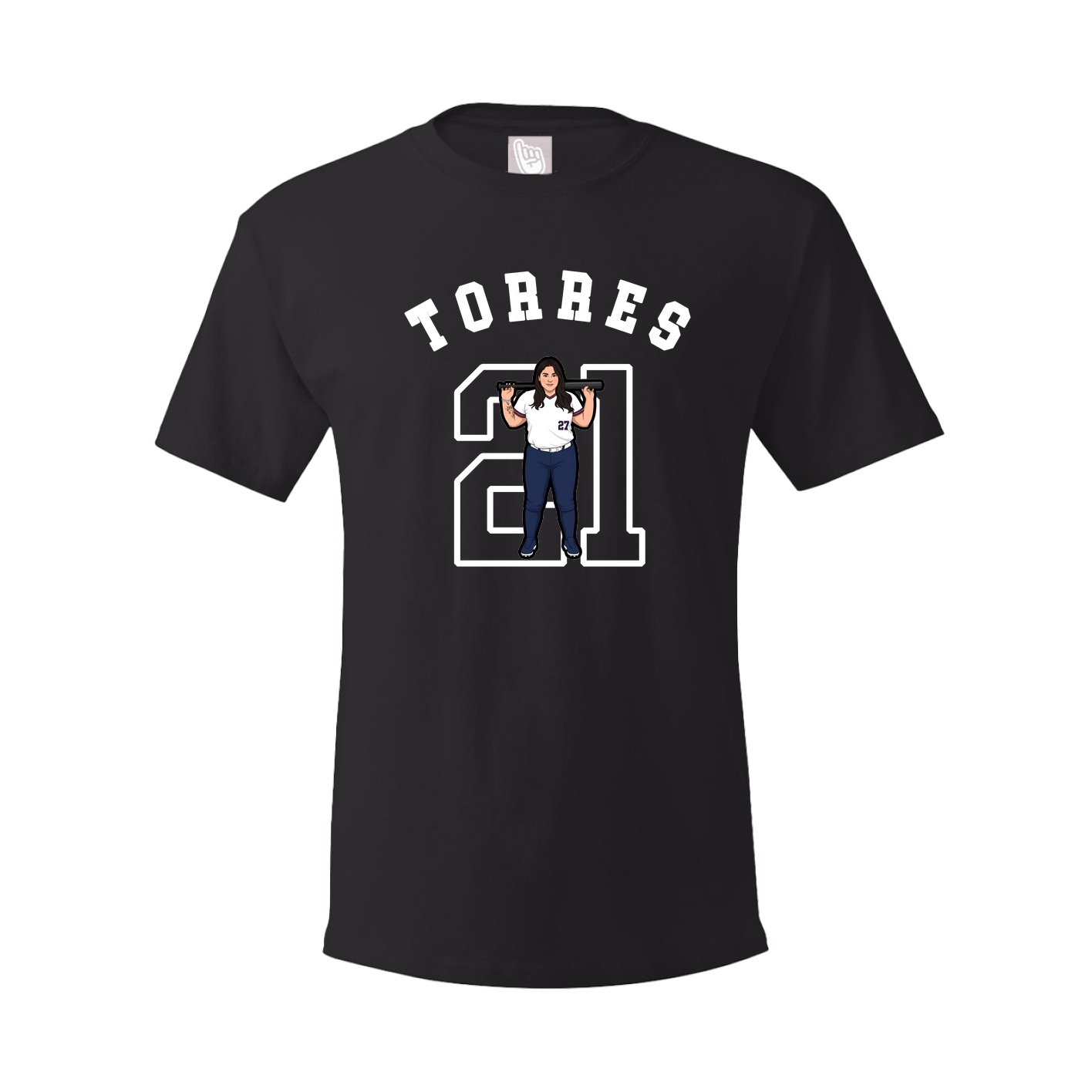 Youth Tee — Shirsey Arch in Black