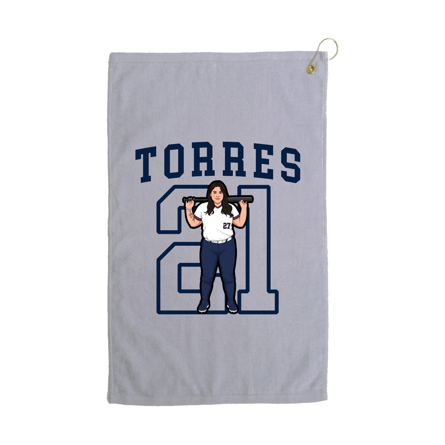 Golf Towel — Shirsey in Grey