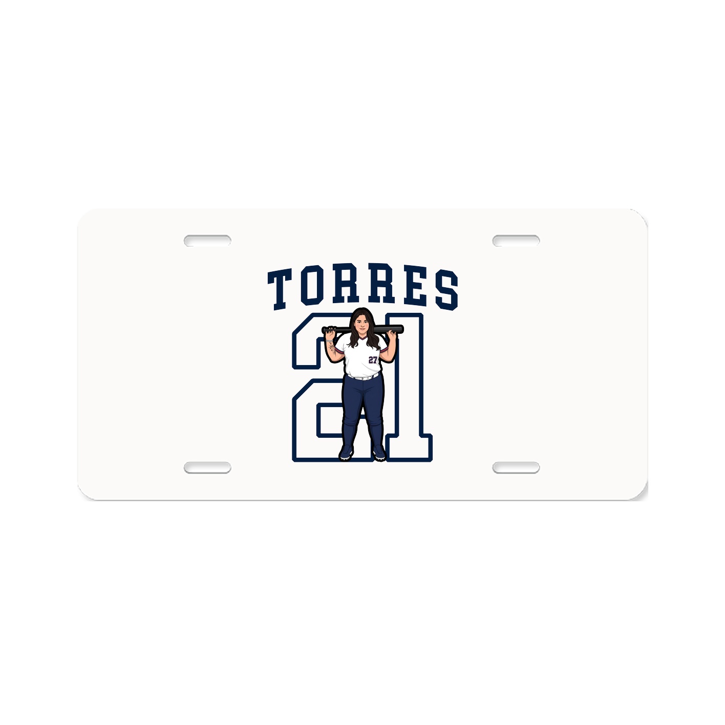 License Plate — Shirsey in Classic