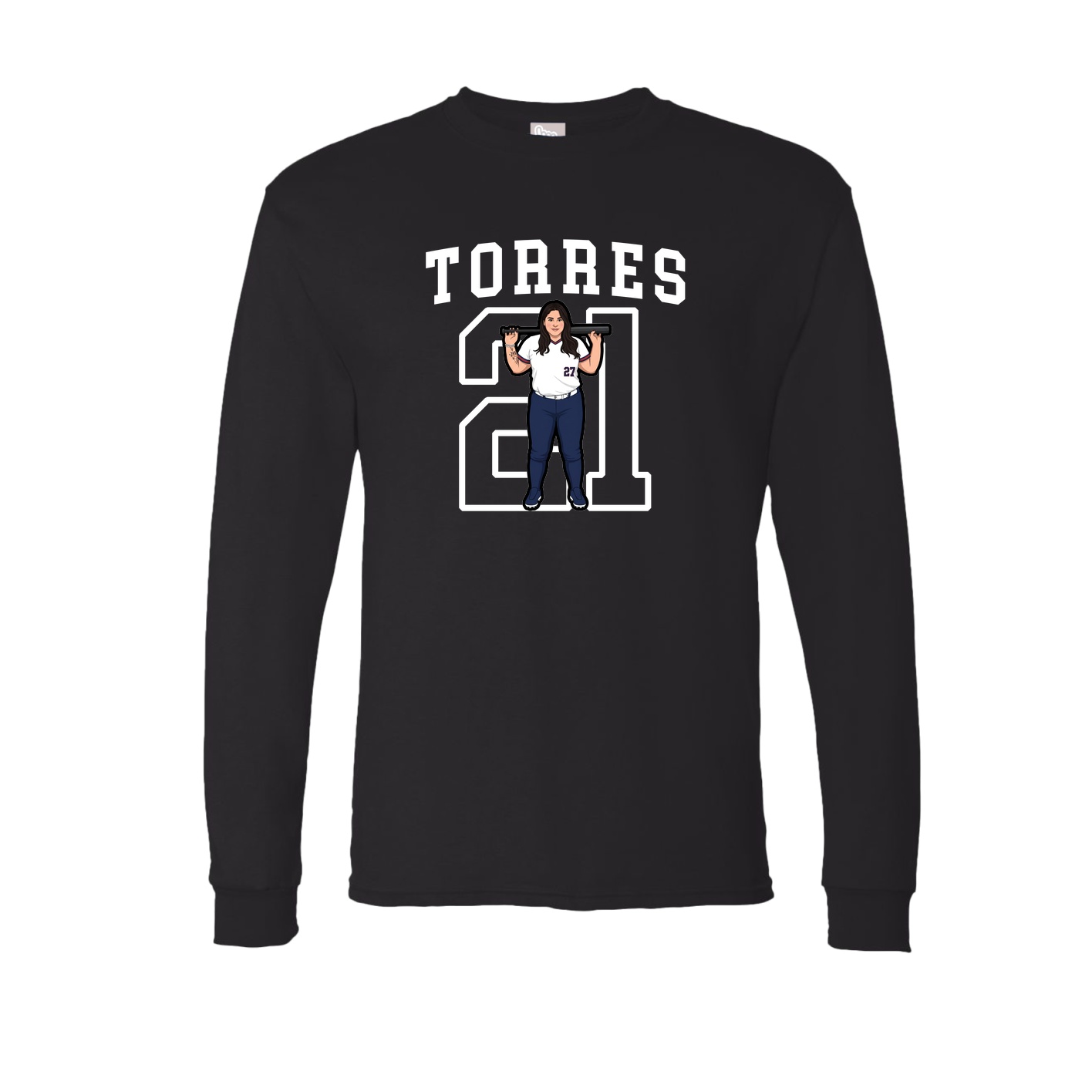 Long Sleeve Tee — Shirsey in Black