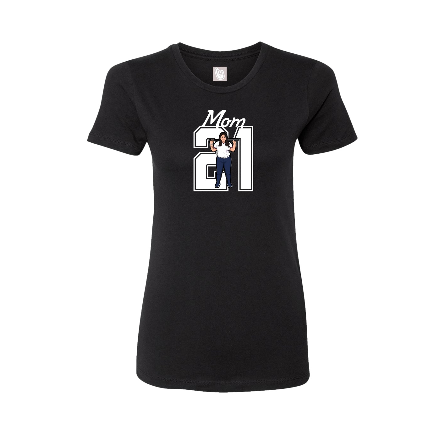 Womens Tee — Mothers Day Shirsey in Black