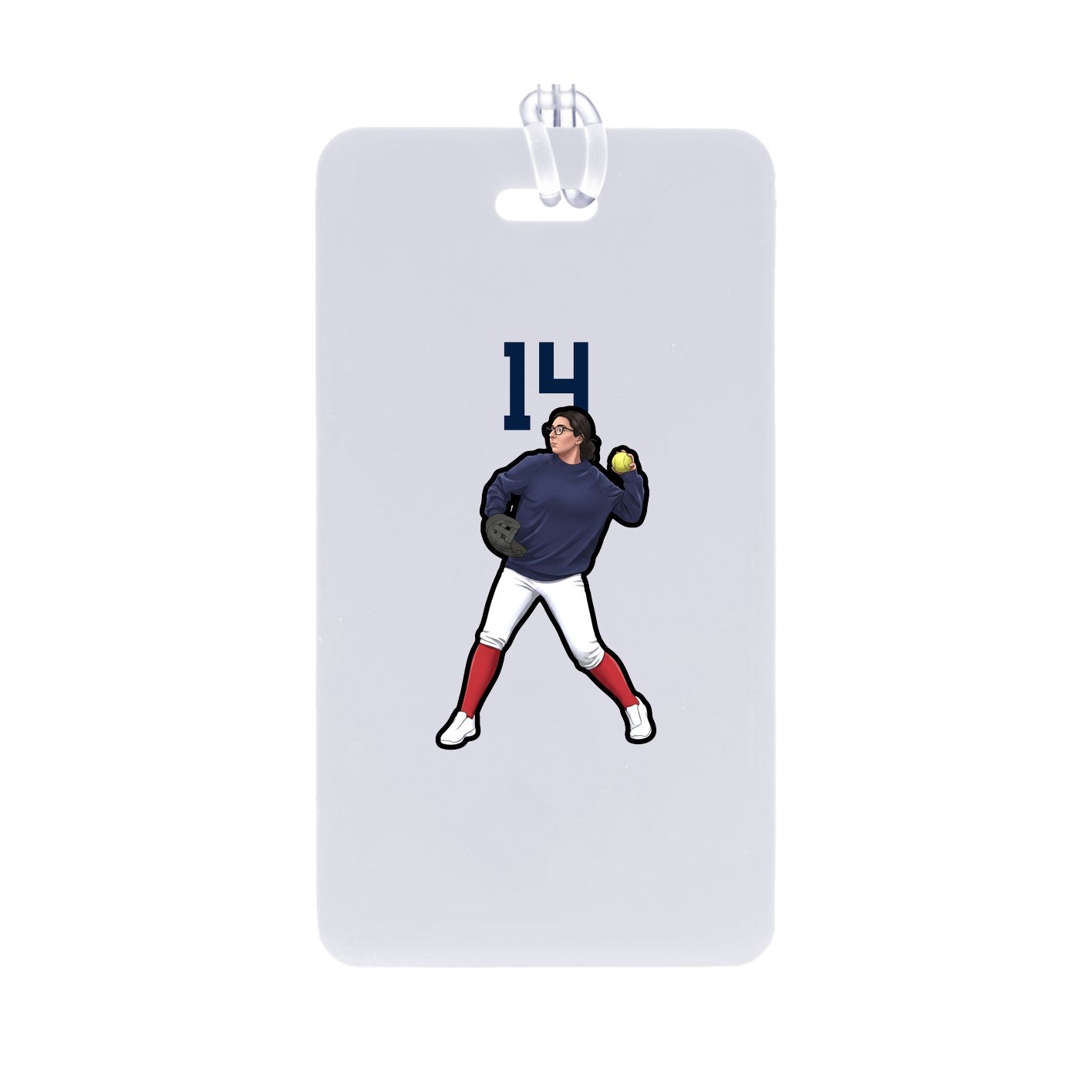 Bag Tag — Number Top in Classic