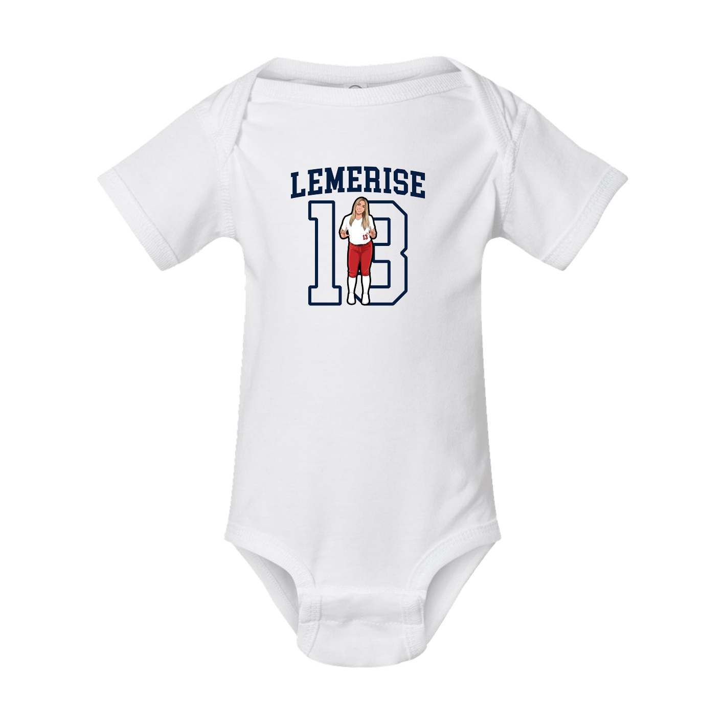 Baby Onesie — Shirsey in White