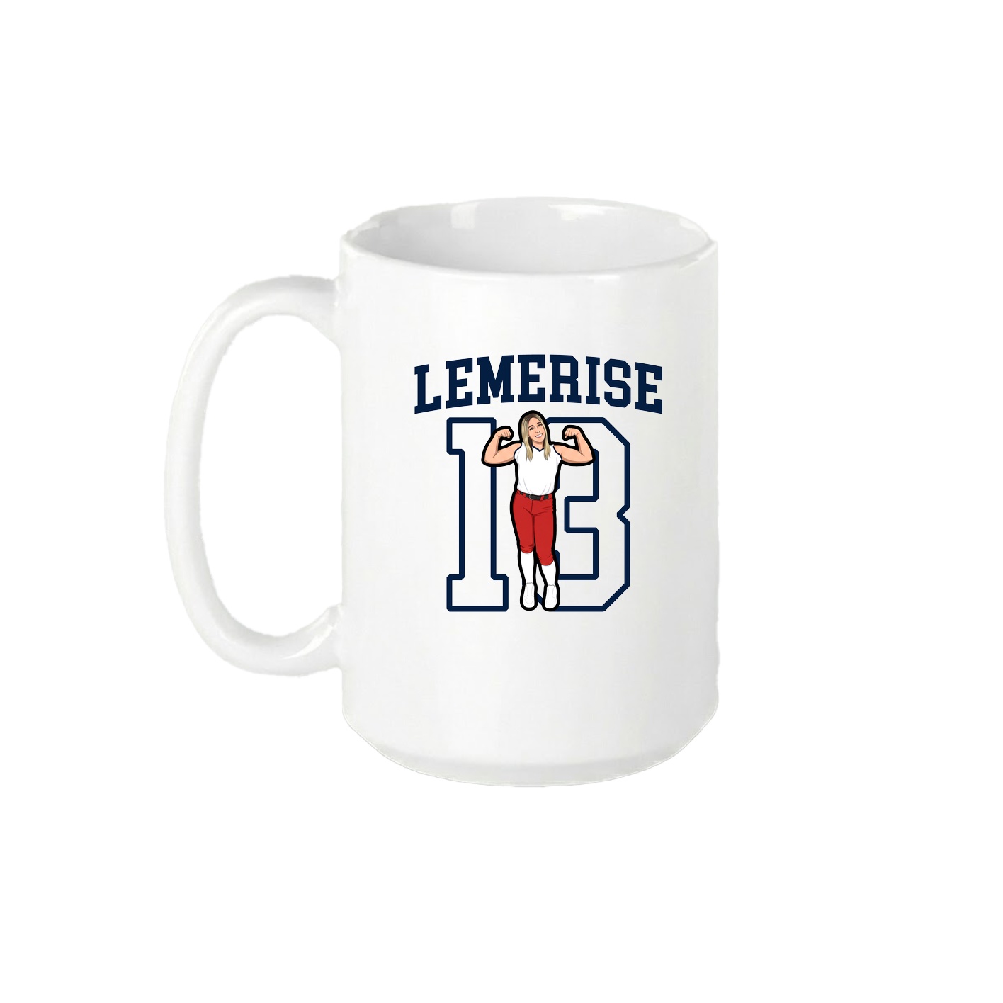 15oz Coffee Mug — Shirsey in White