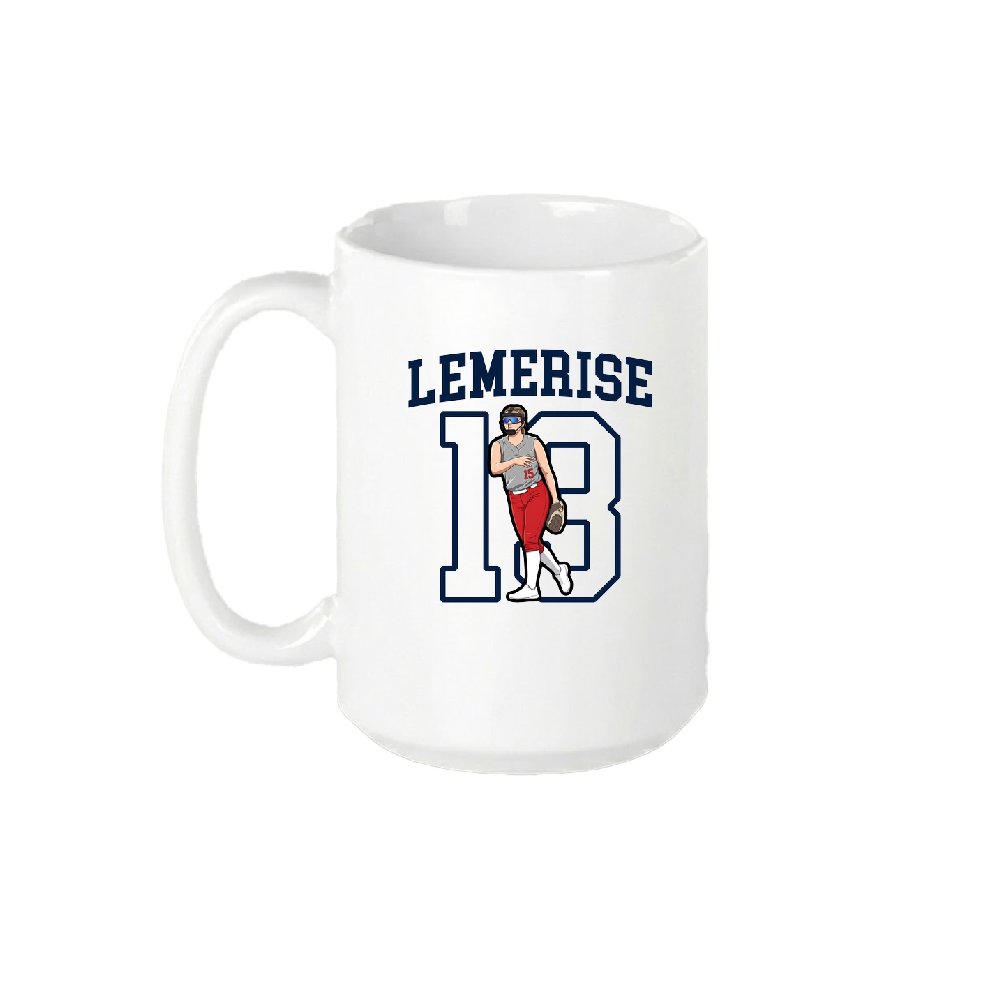15oz Coffee Mug — Shirsey in White