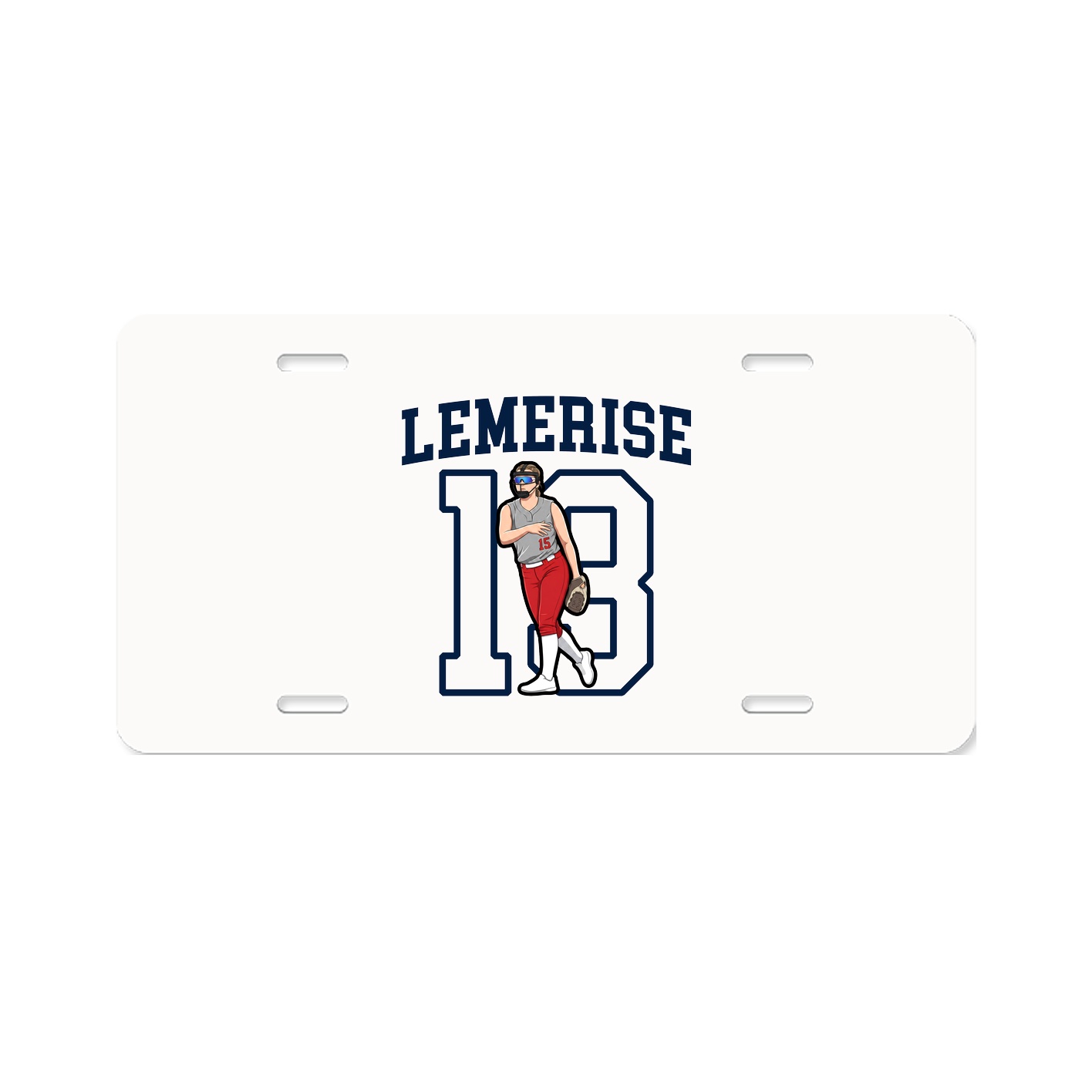License Plate — Shirsey in Classic