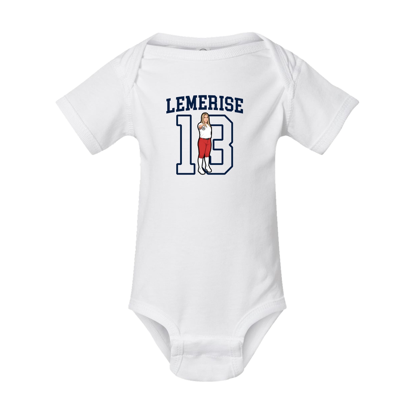 Baby Onesie — Shirsey in White