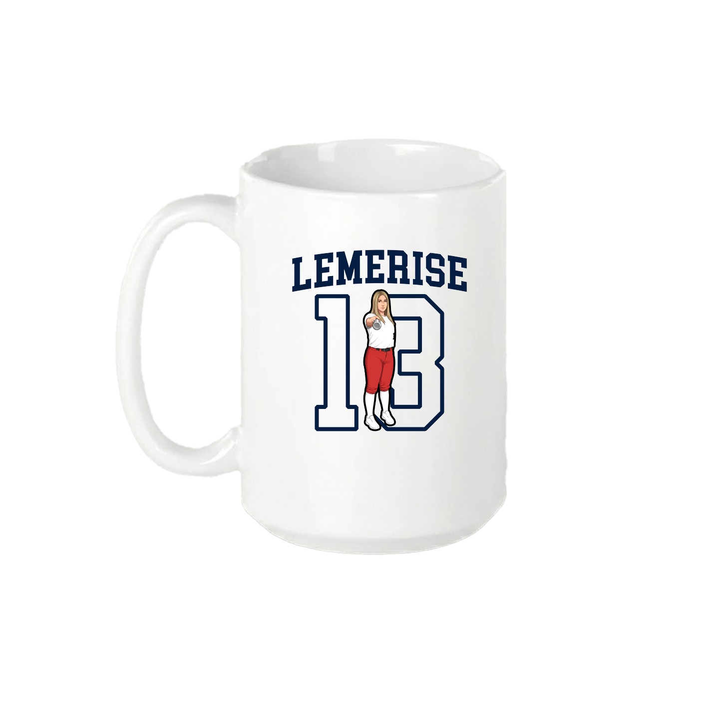 15oz Coffee Mug — Shirsey in White