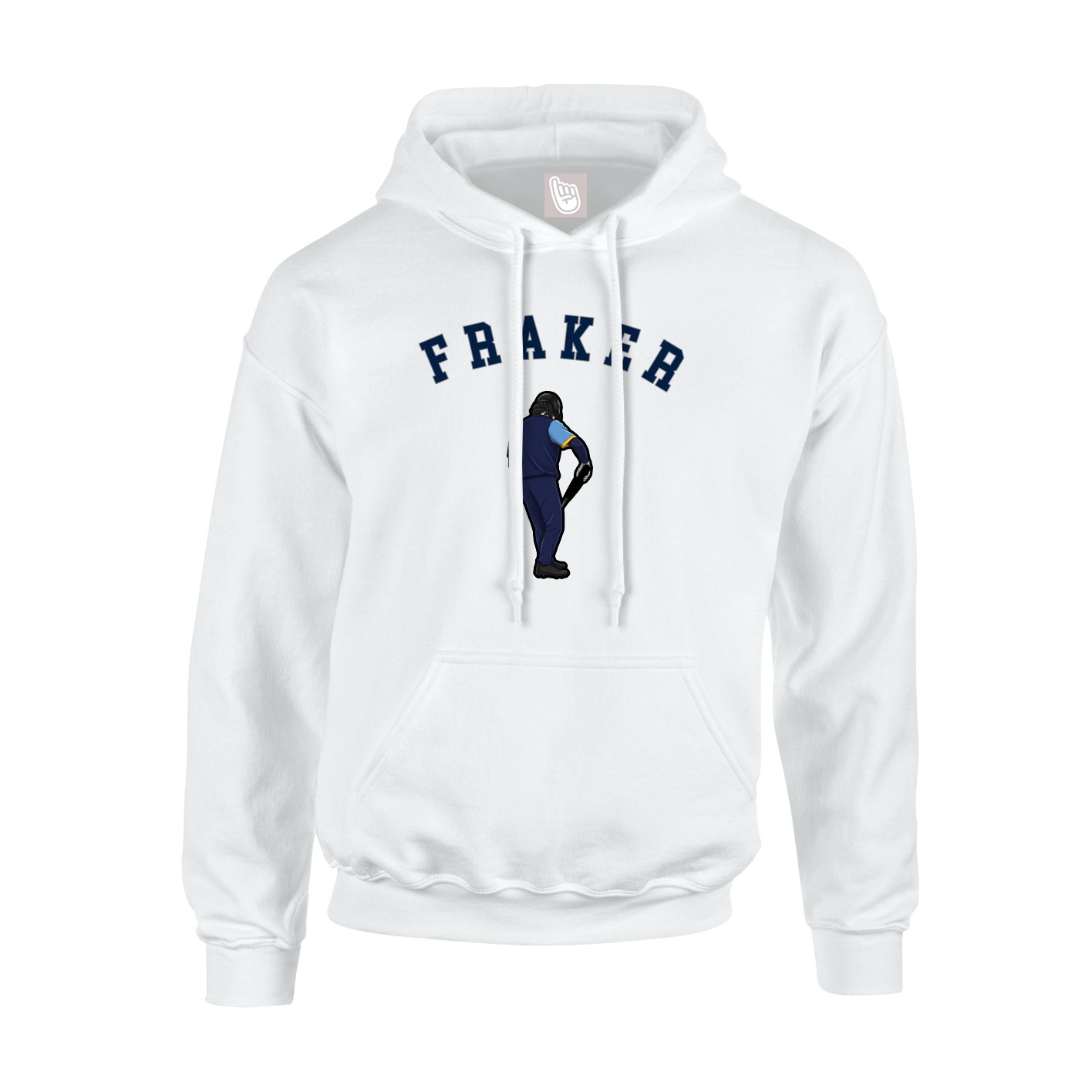 Hoodie — Shirsey Arch in White