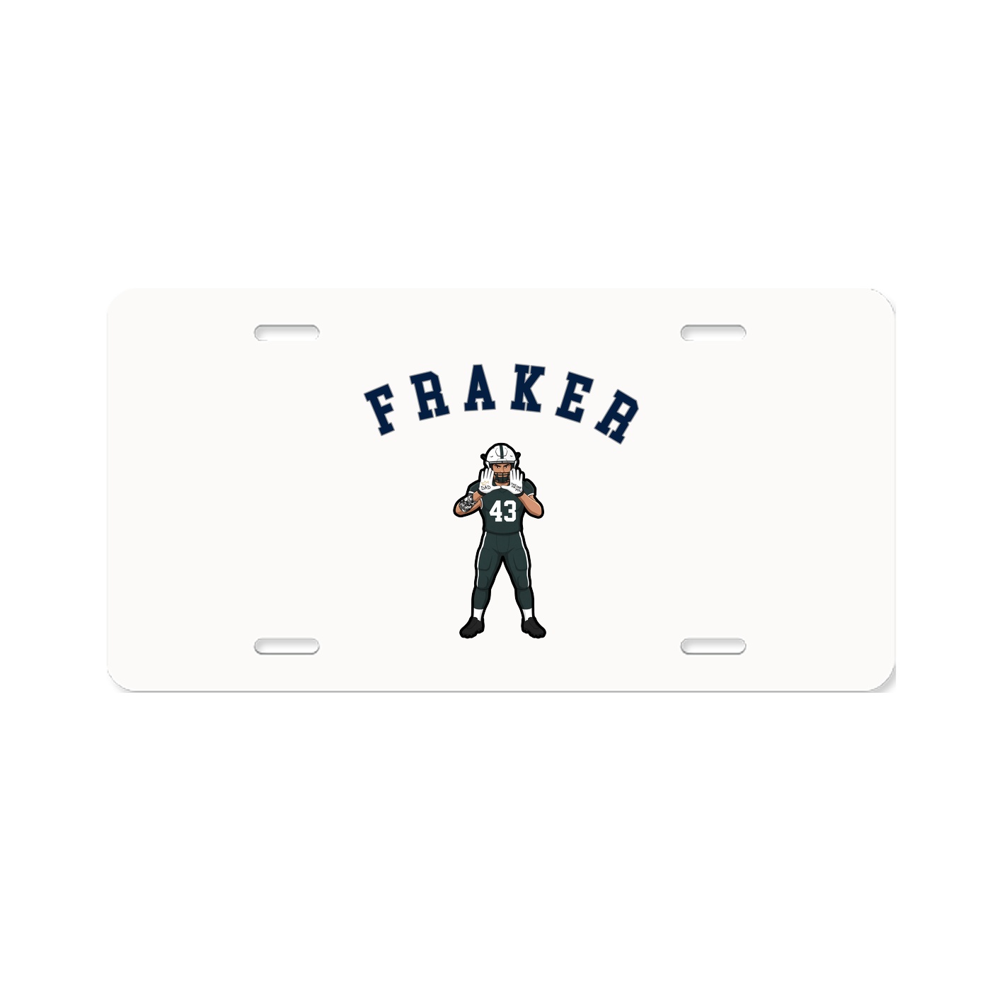 License Plate — Shirsey Arch in Classic