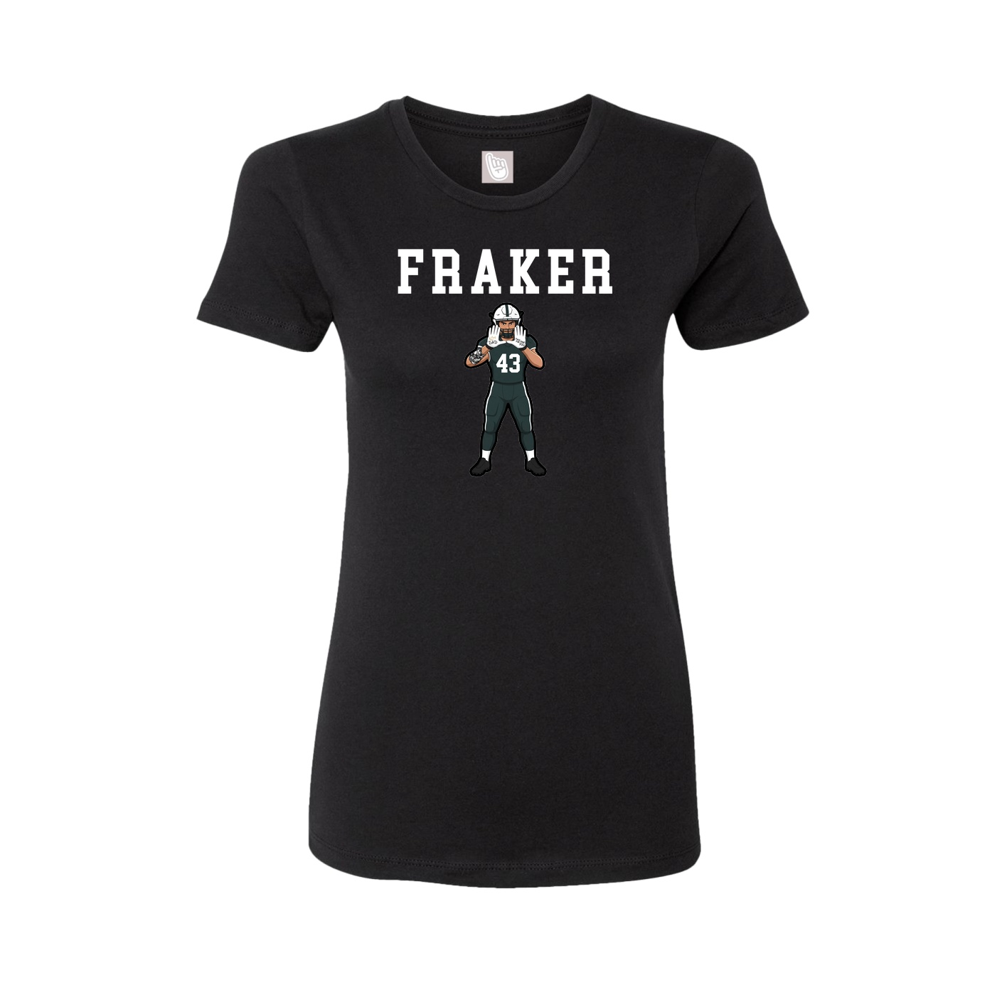 Fitted Women's Tee — Shirsey in Black
