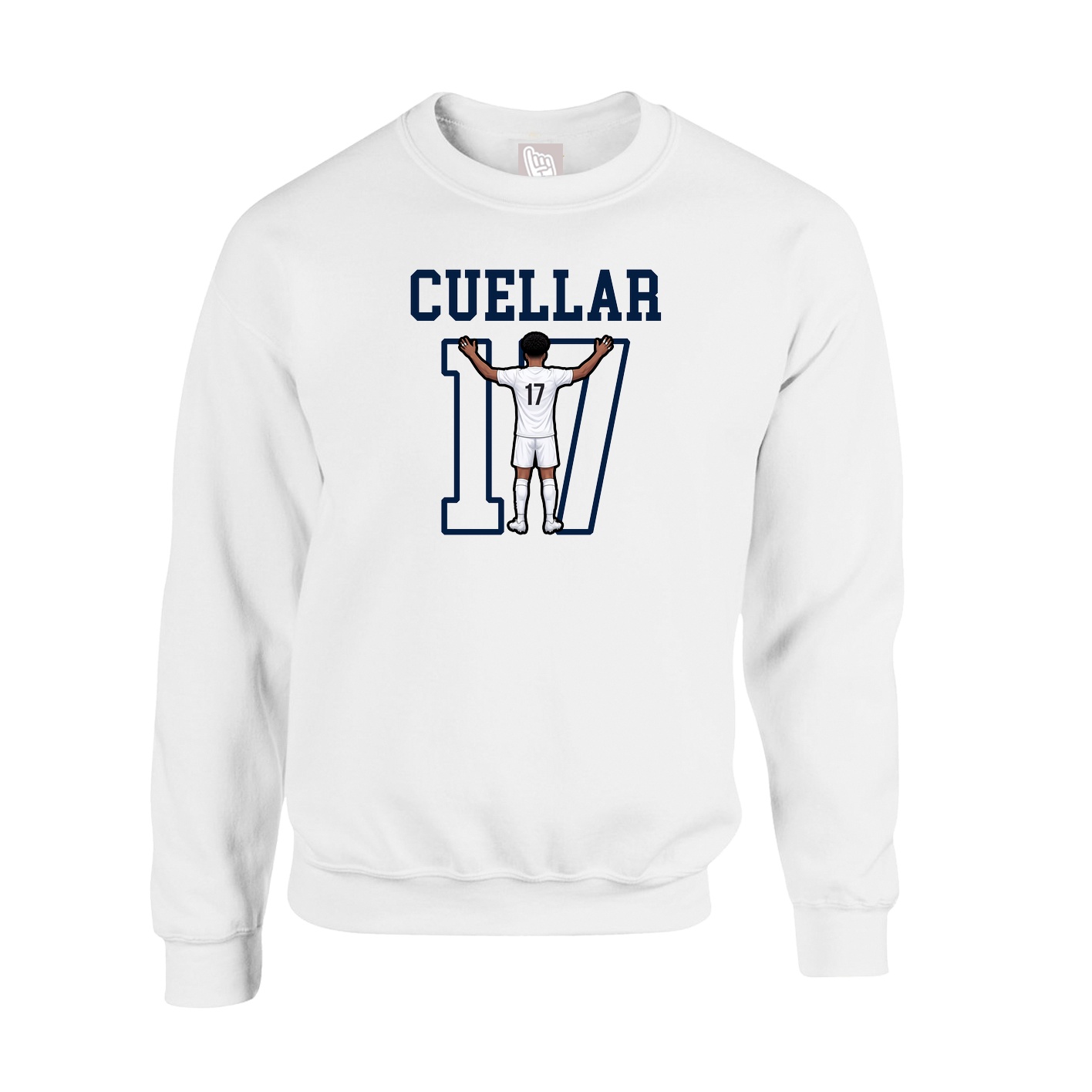 Fleece Crew — Shirsey in White