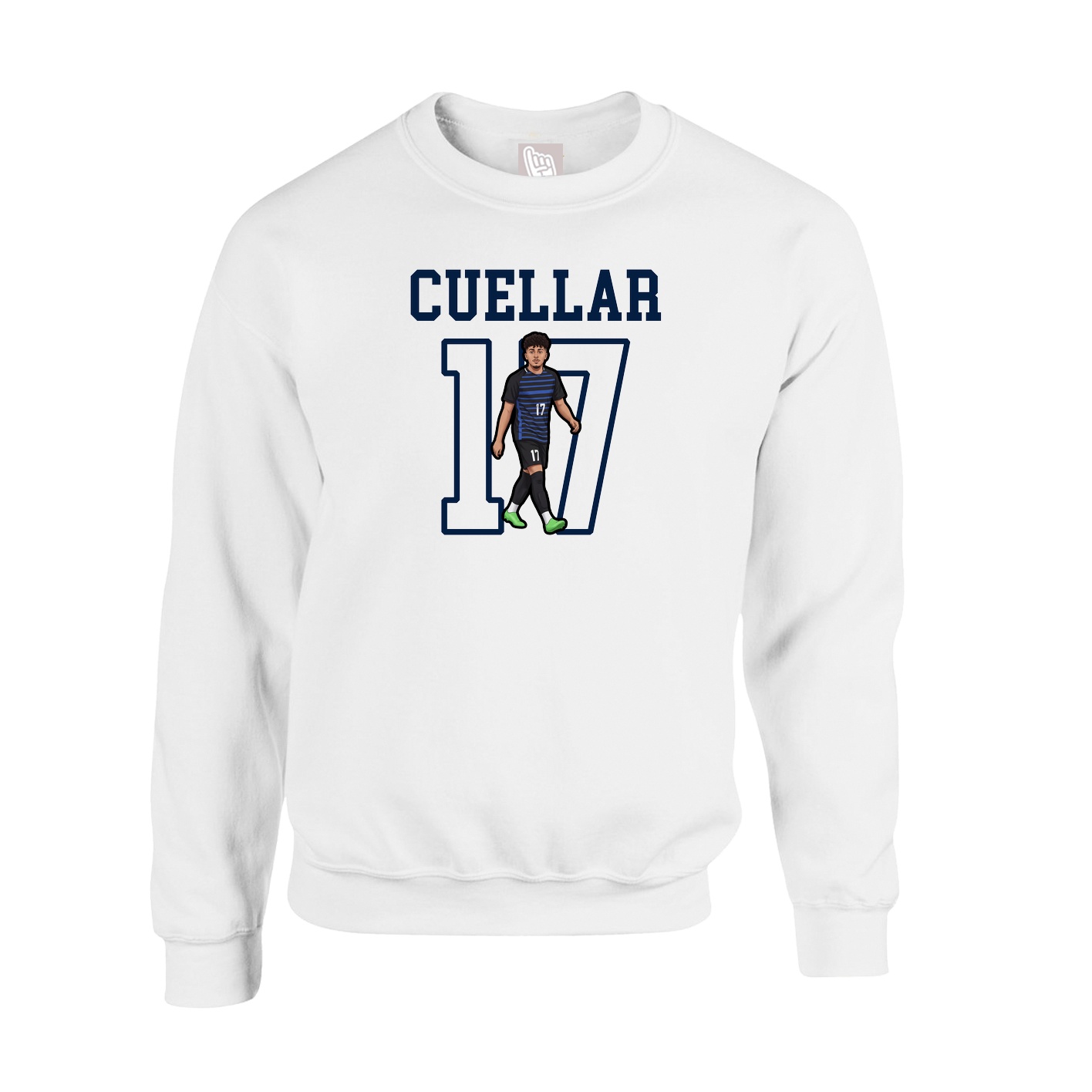 Fleece Crew — Shirsey in White