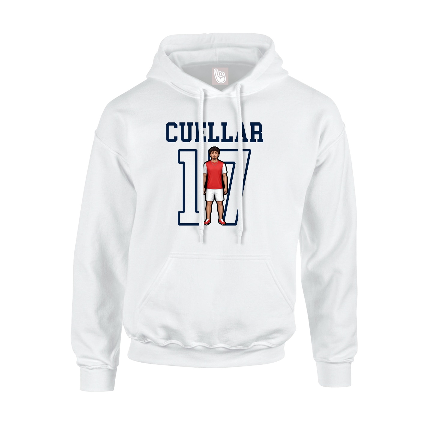 Hoodie — Shirsey in White