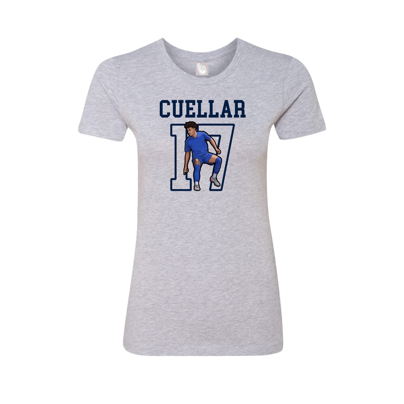 Fitted Women's Tee — Shirsey in Grey